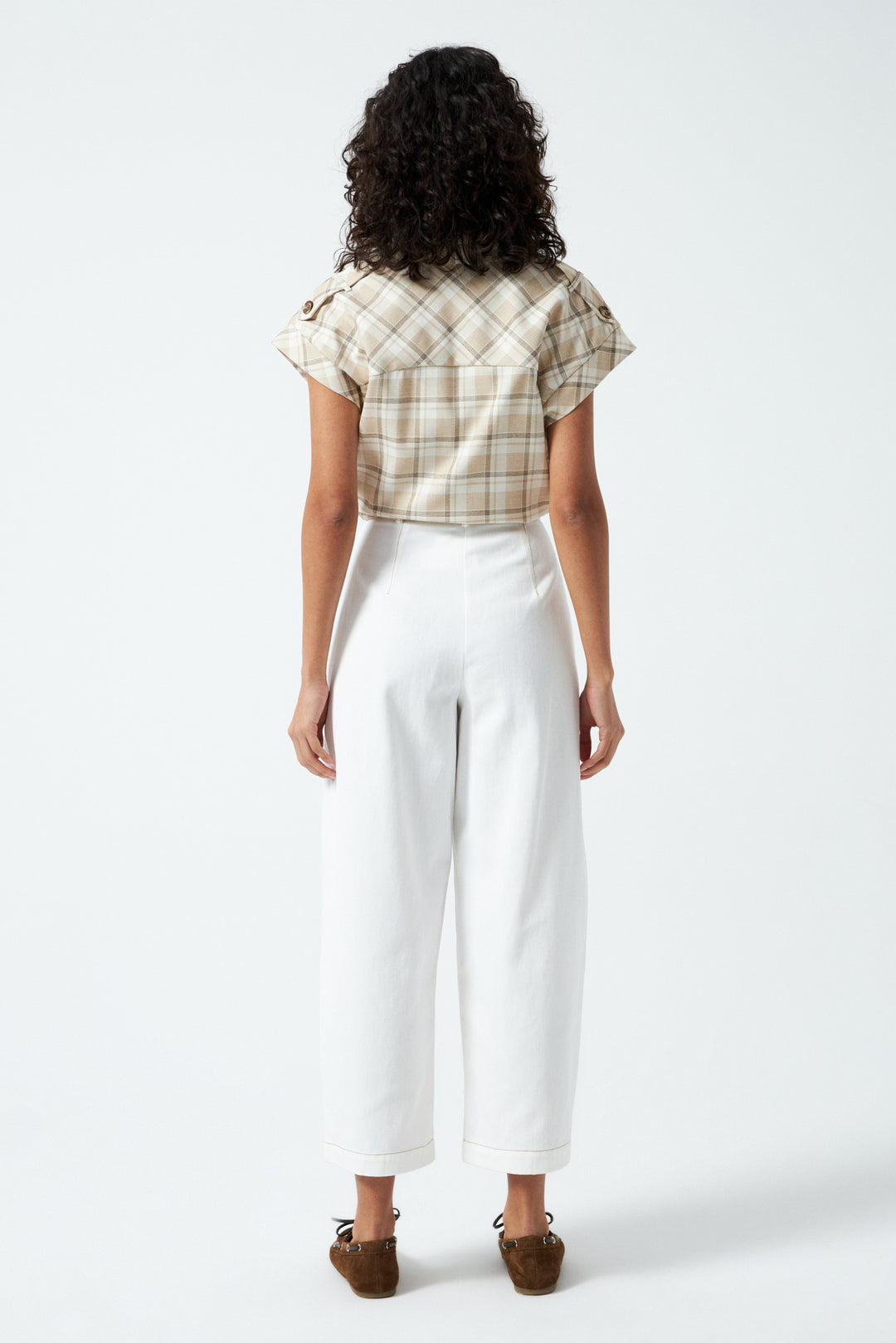 1YA2PN0060-017 PANTOLON EKRU