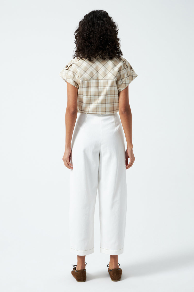 1YA2PN0060-017 PANTOLON EKRU