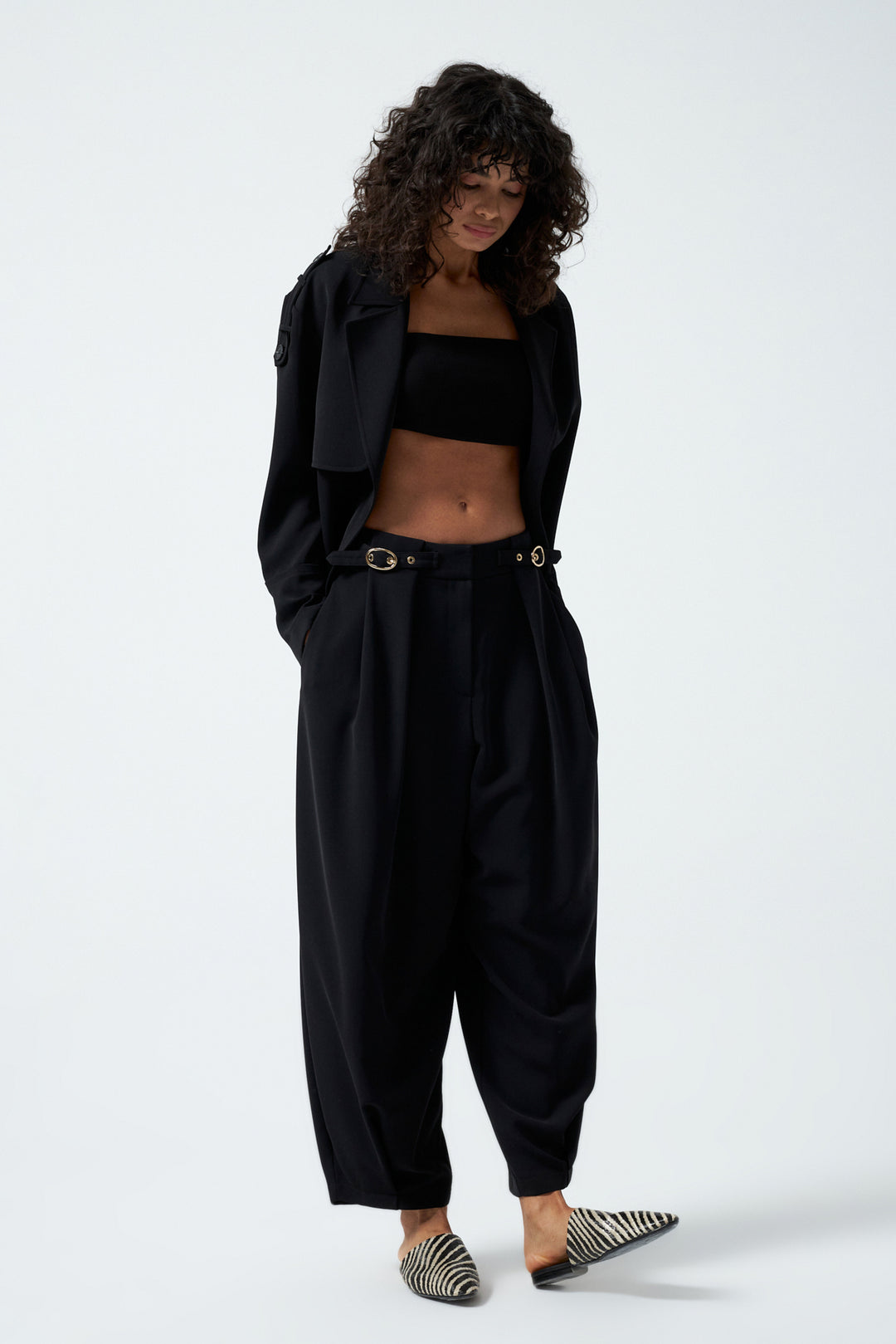 1YA2PN0062-099 PANTOLON SİYAH