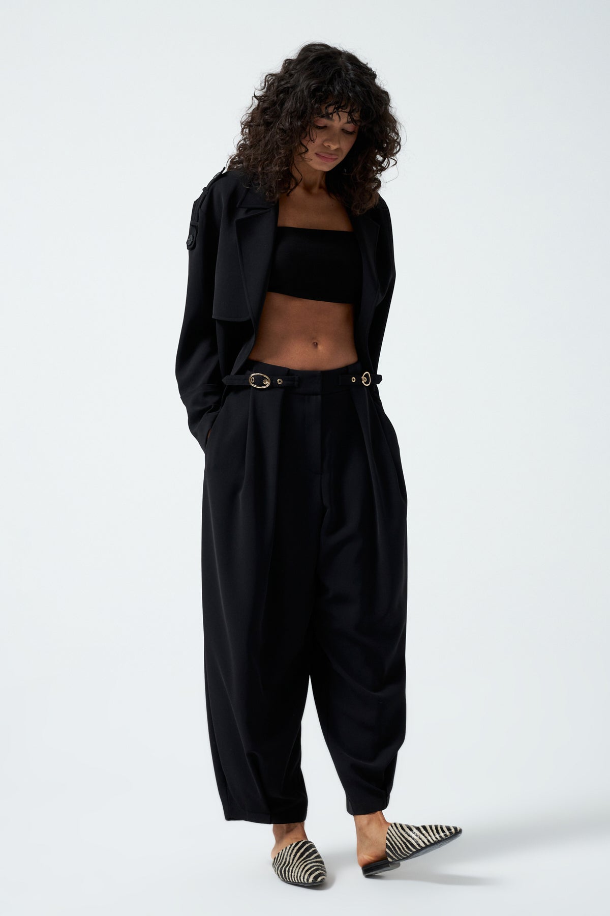 1YA2PN0062-099 PANTOLON SİYAH