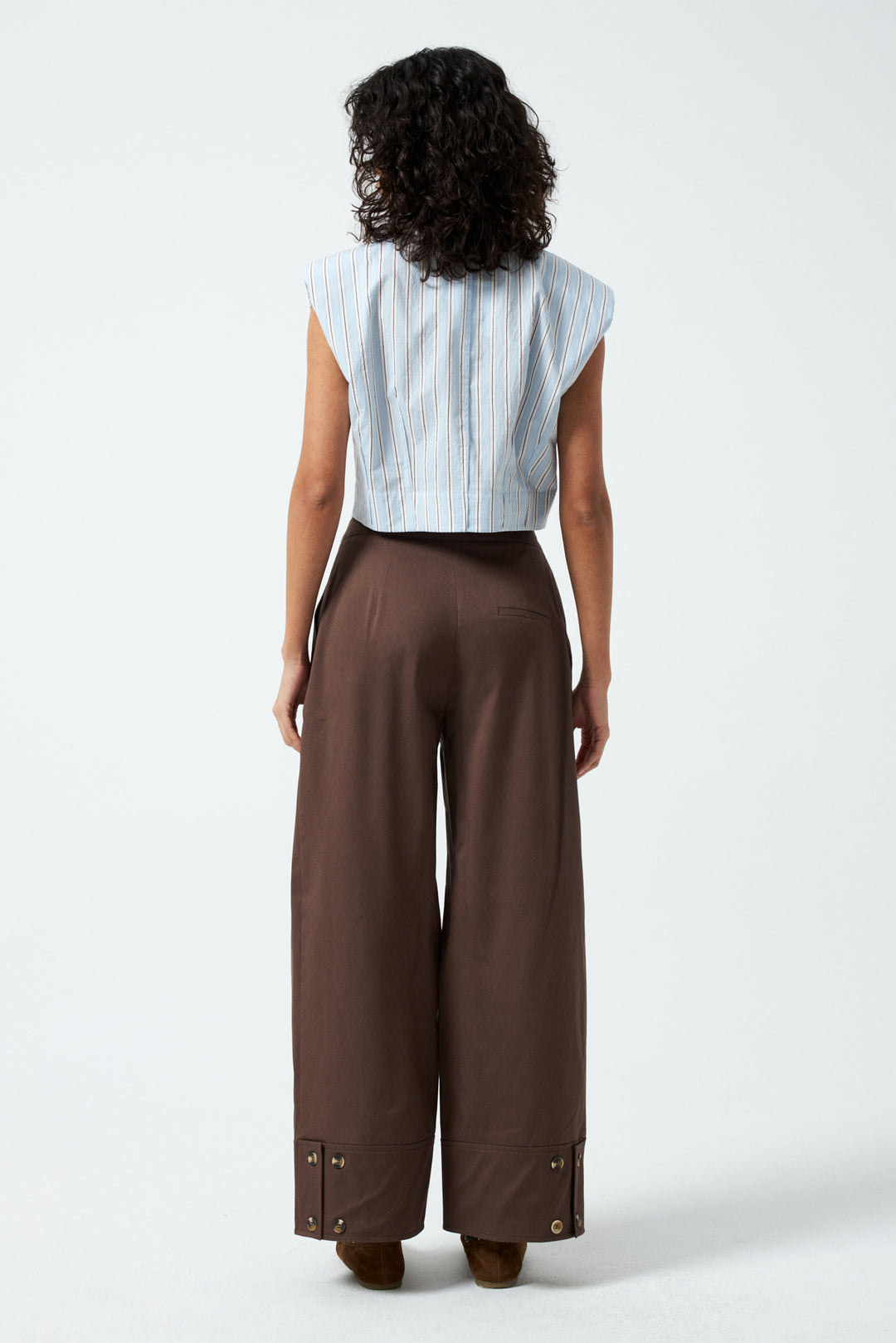 1YA2PN0064 - 317 PANTOLON KAHVERENGİ