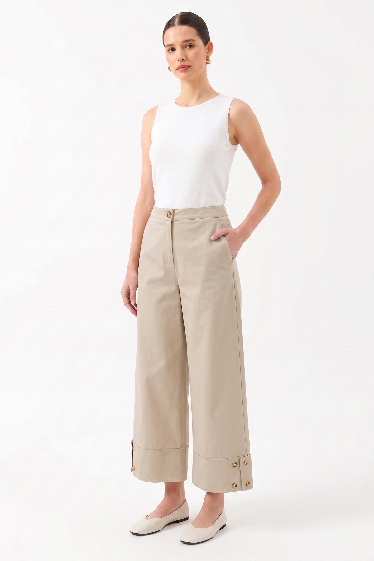 1YA2PN0064 - 317 PANTOLON MİNT