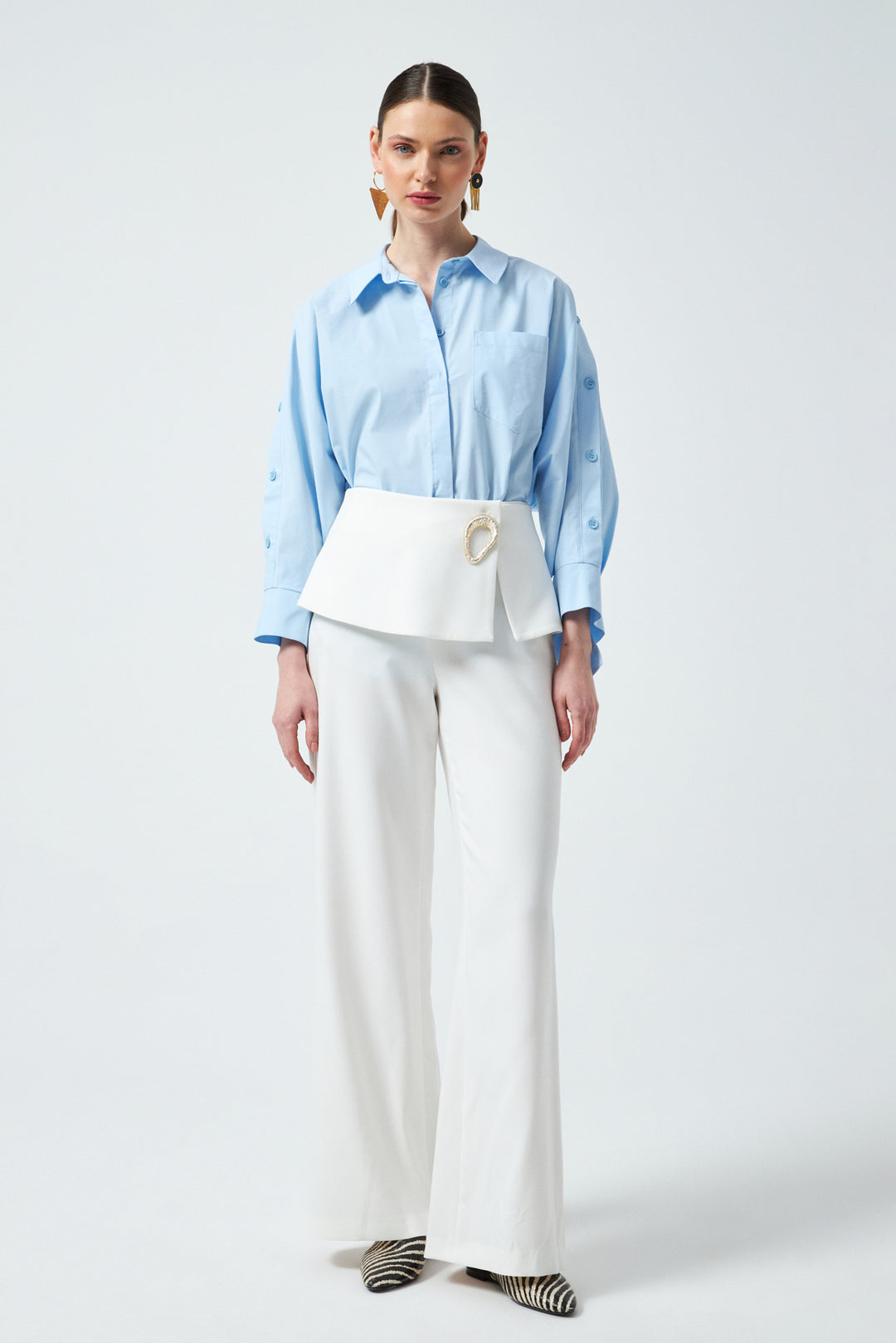 1YA2PN0067 - 318 PANTOLON EKRU