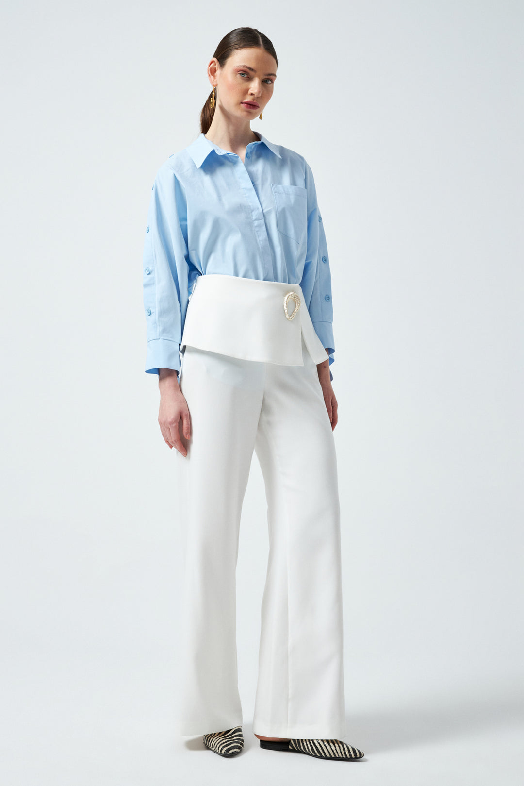 1YA2PN0067 - 318 PANTOLON EKRU