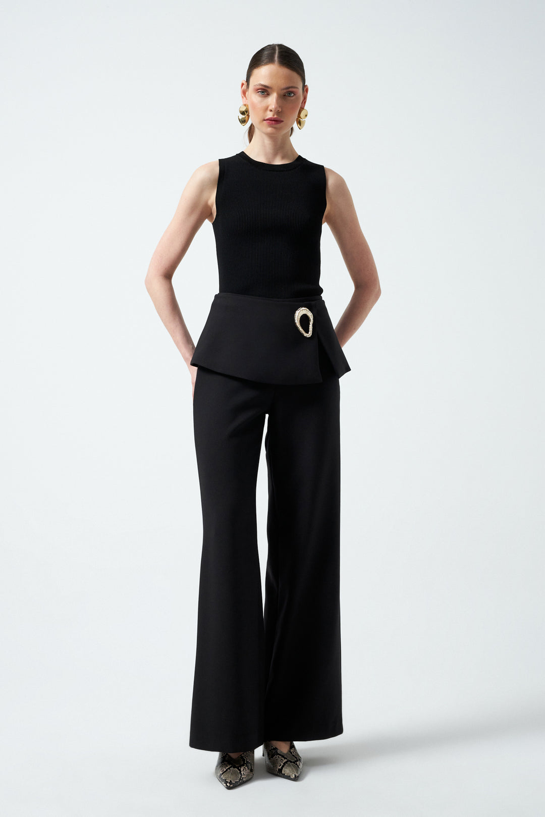 1YA2PN0067 - 318 PANTOLON SİYAH