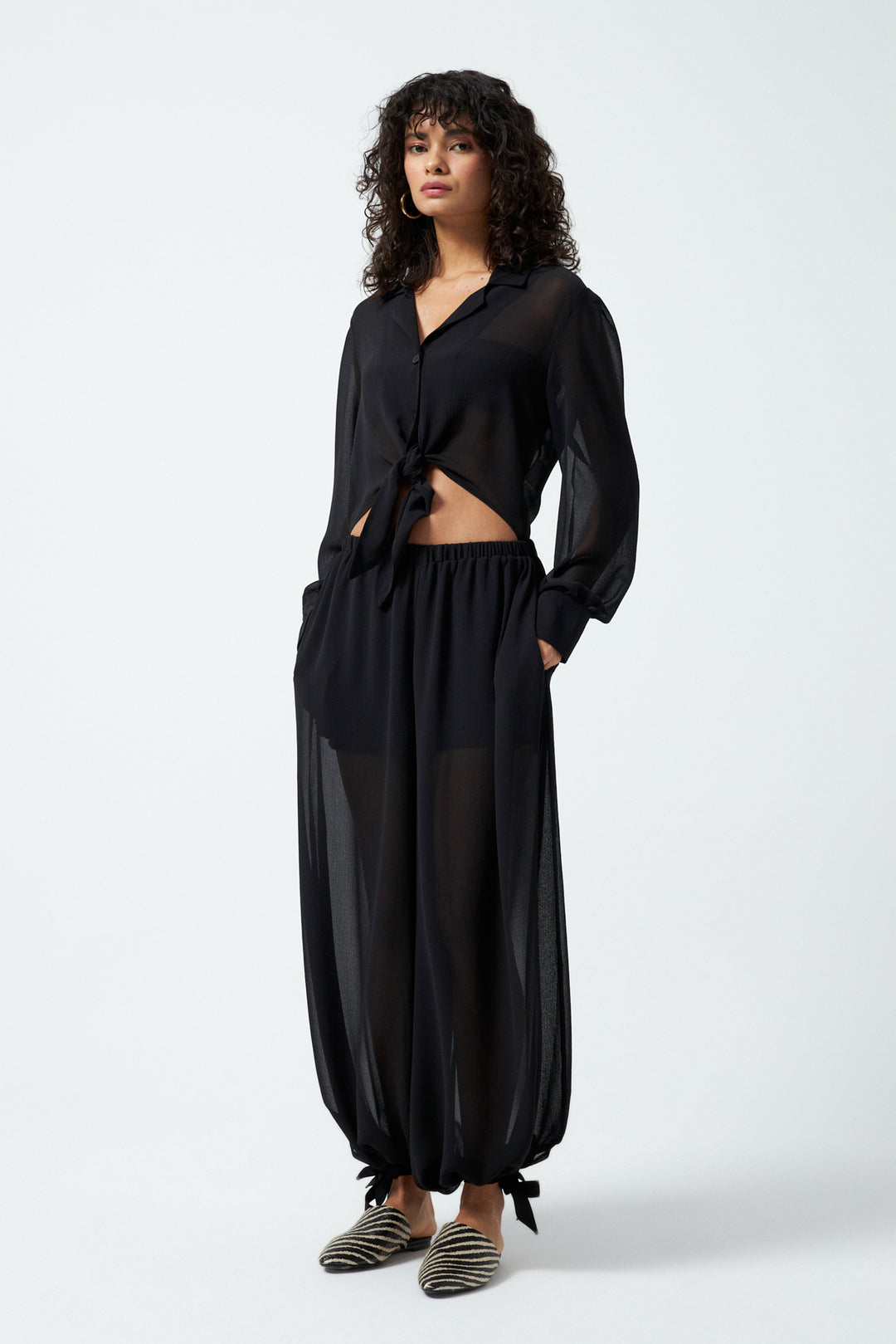 1YA2PN0068 - 355 PANTOLON SİYAH