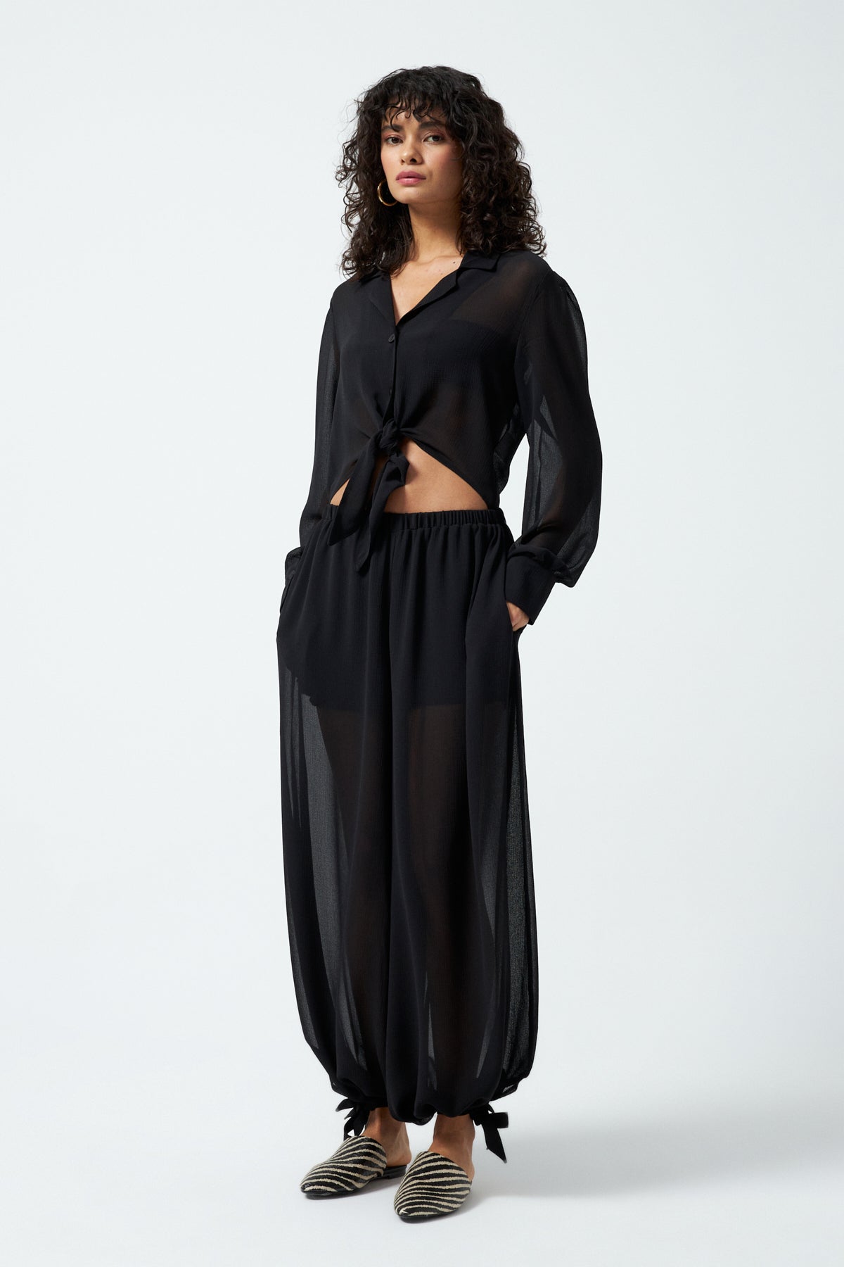 1YA2PN0068 - 355 PANTOLON SİYAH