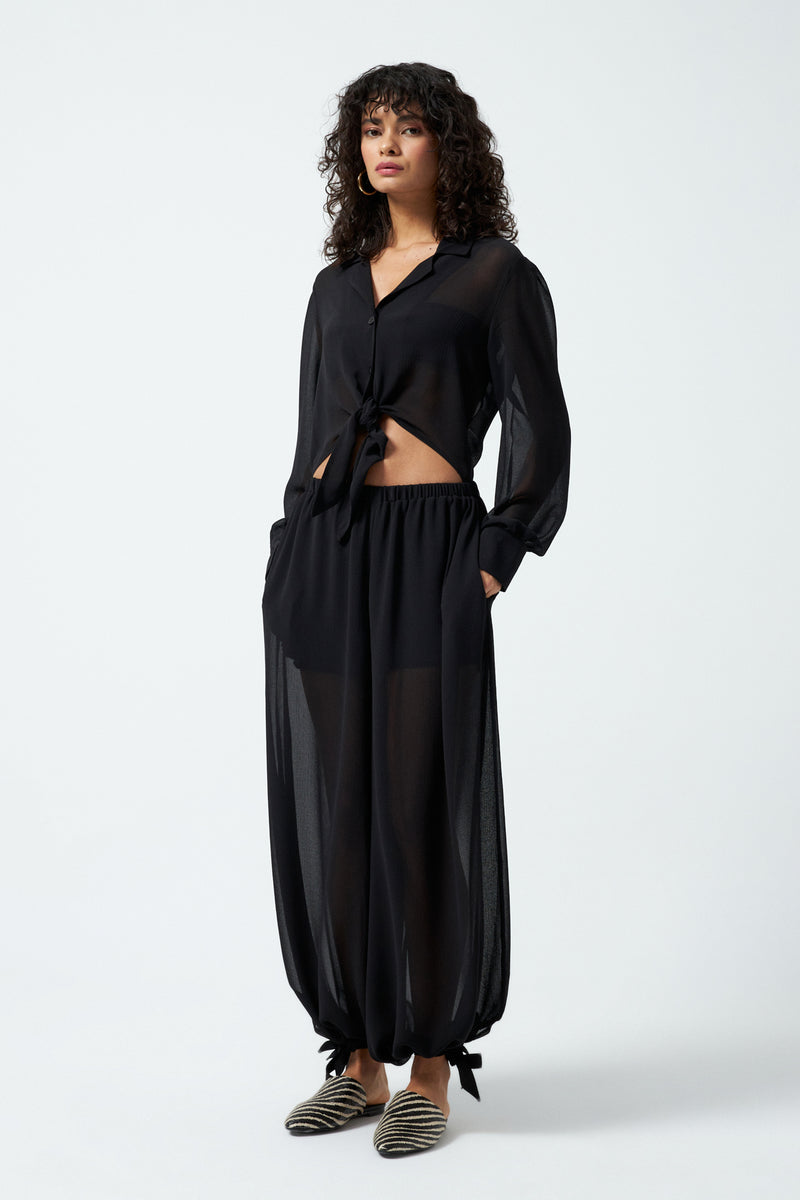 1YA2PN0068 - 355 PANTOLON SİYAH