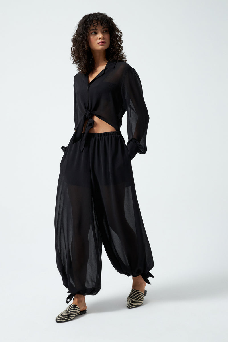 1YA2PN0068 - 355 PANTOLON SİYAH