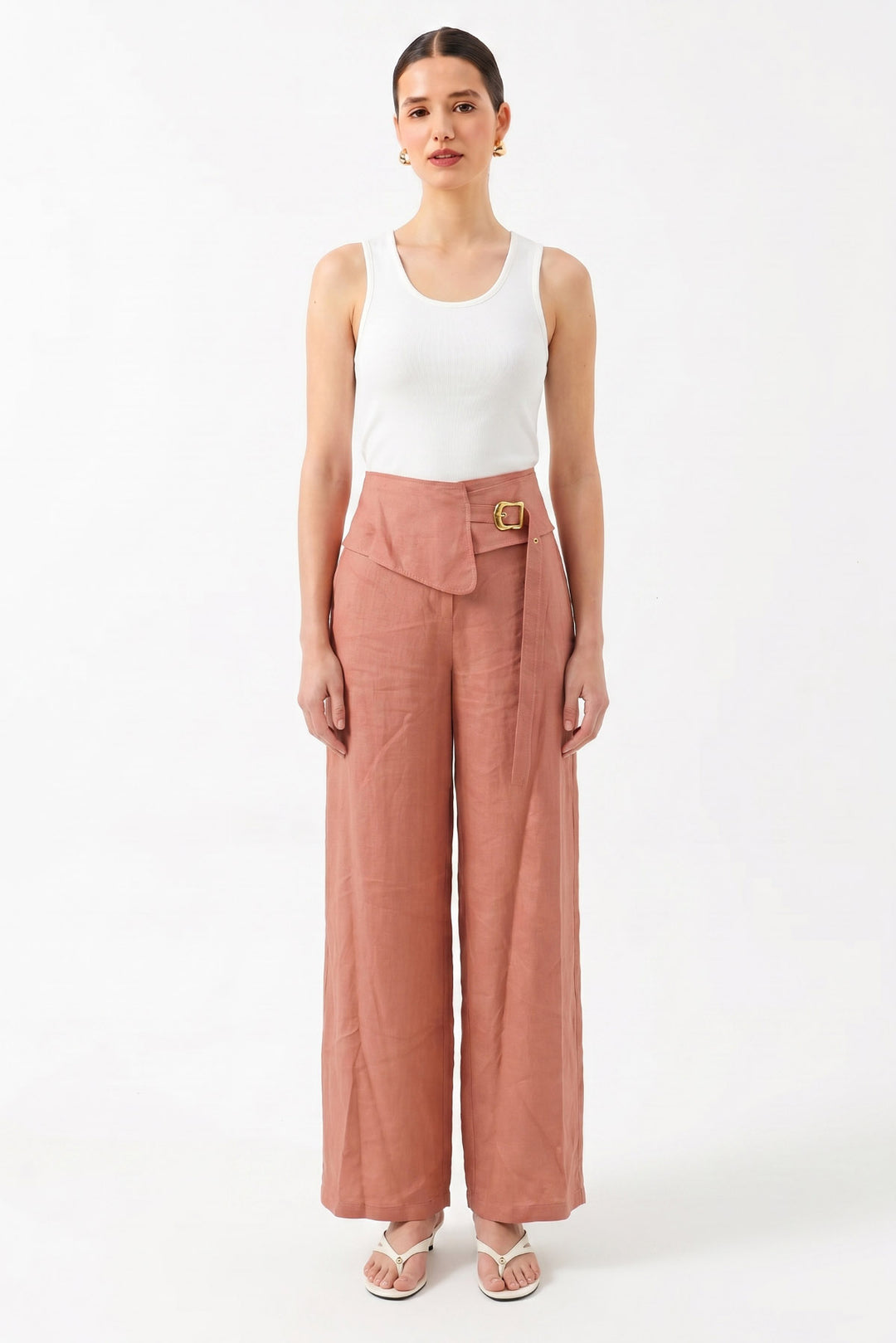 1YA2PN0084 - 369 PANTOLON GÜL KURUSU