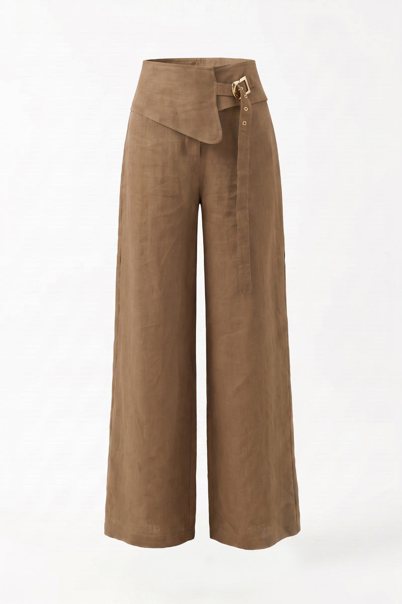 1YA2PN0084 - 369 PANTOLON KAHVERENGİ