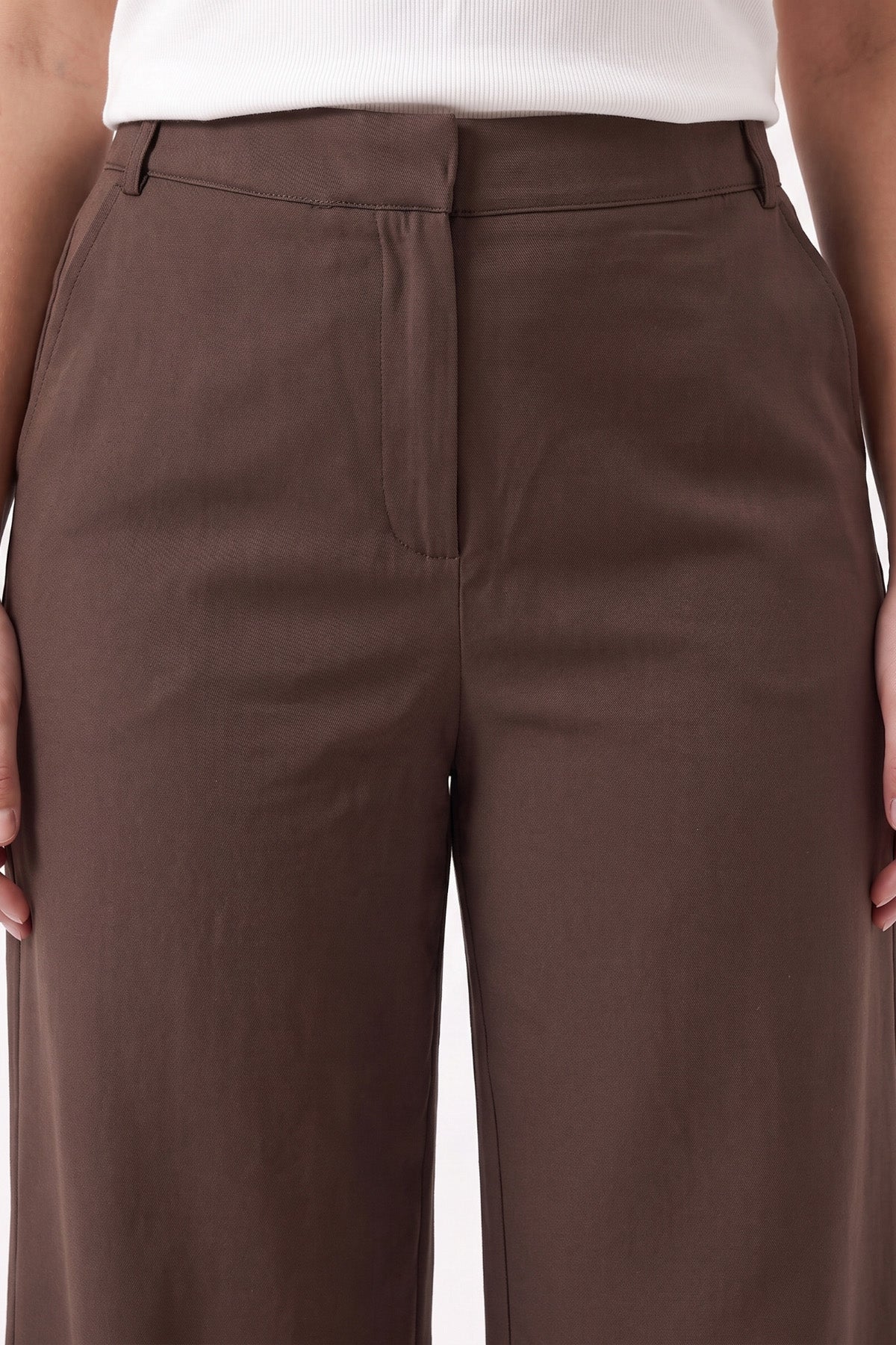1YA2PN0086 - 317 PANTOLON KAHVERENGİ