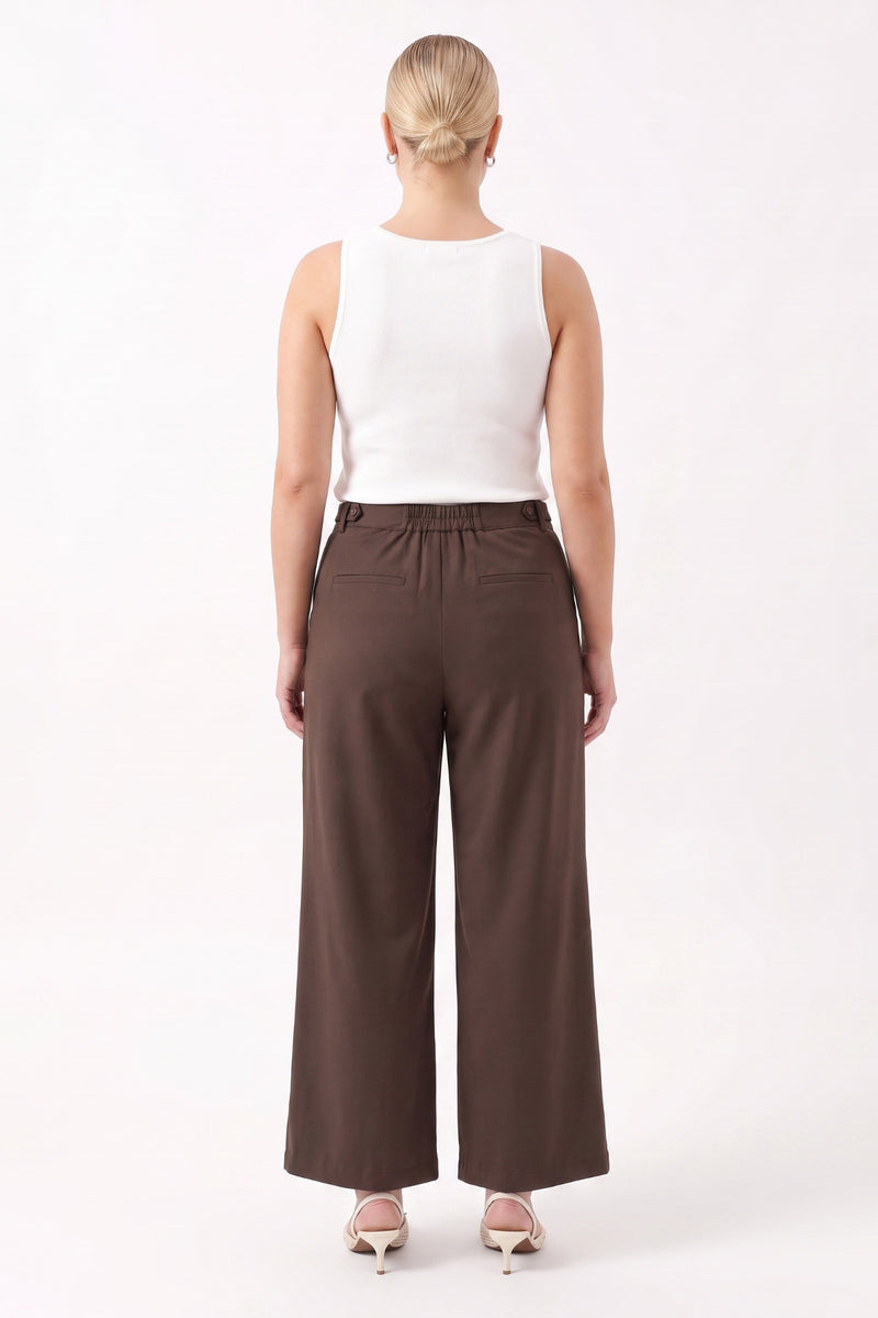 1YA2PN0086 - 317 PANTOLON KAHVERENGİ