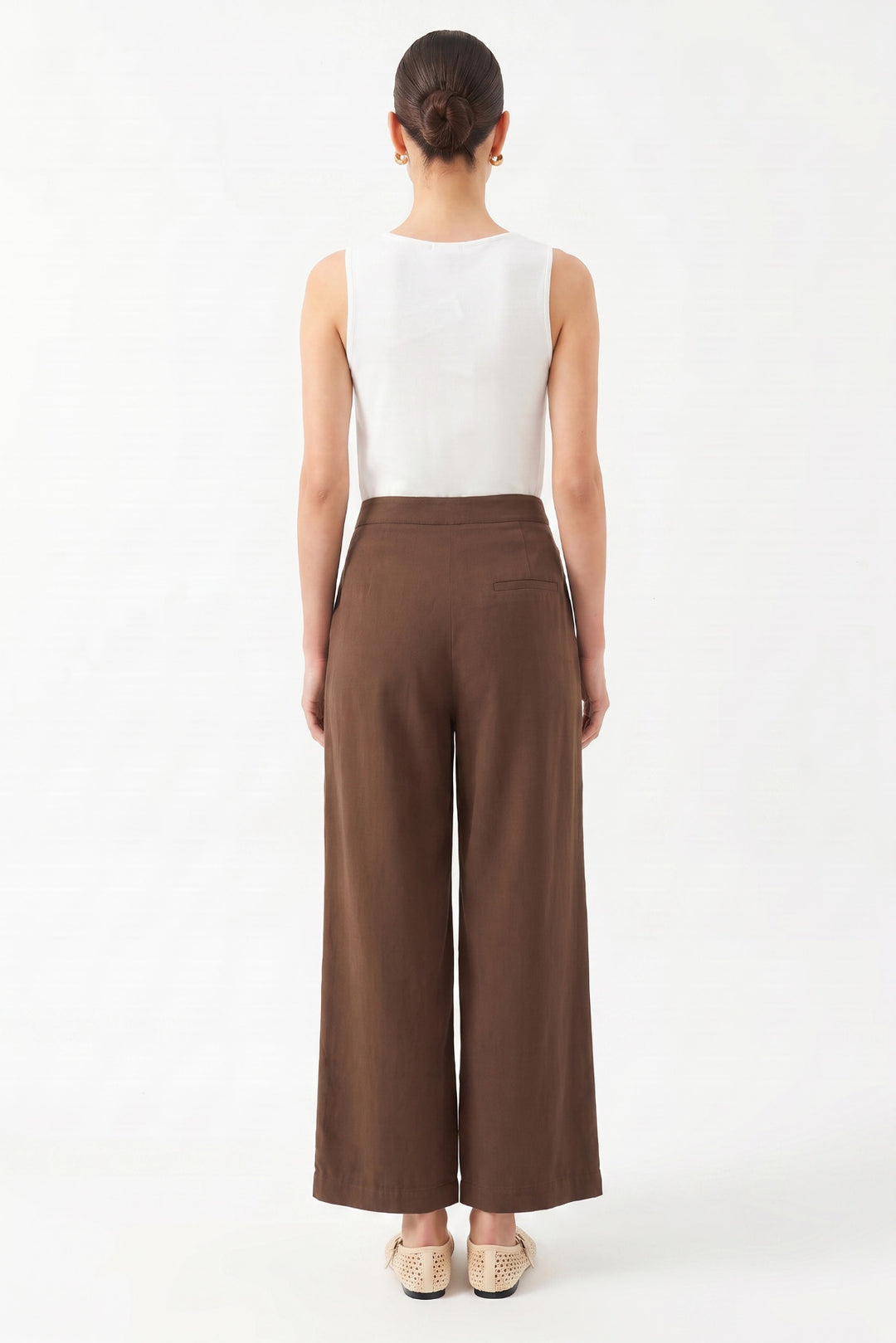 1YA2PN0087 - 393 PANTOLON KAHVERENGİ