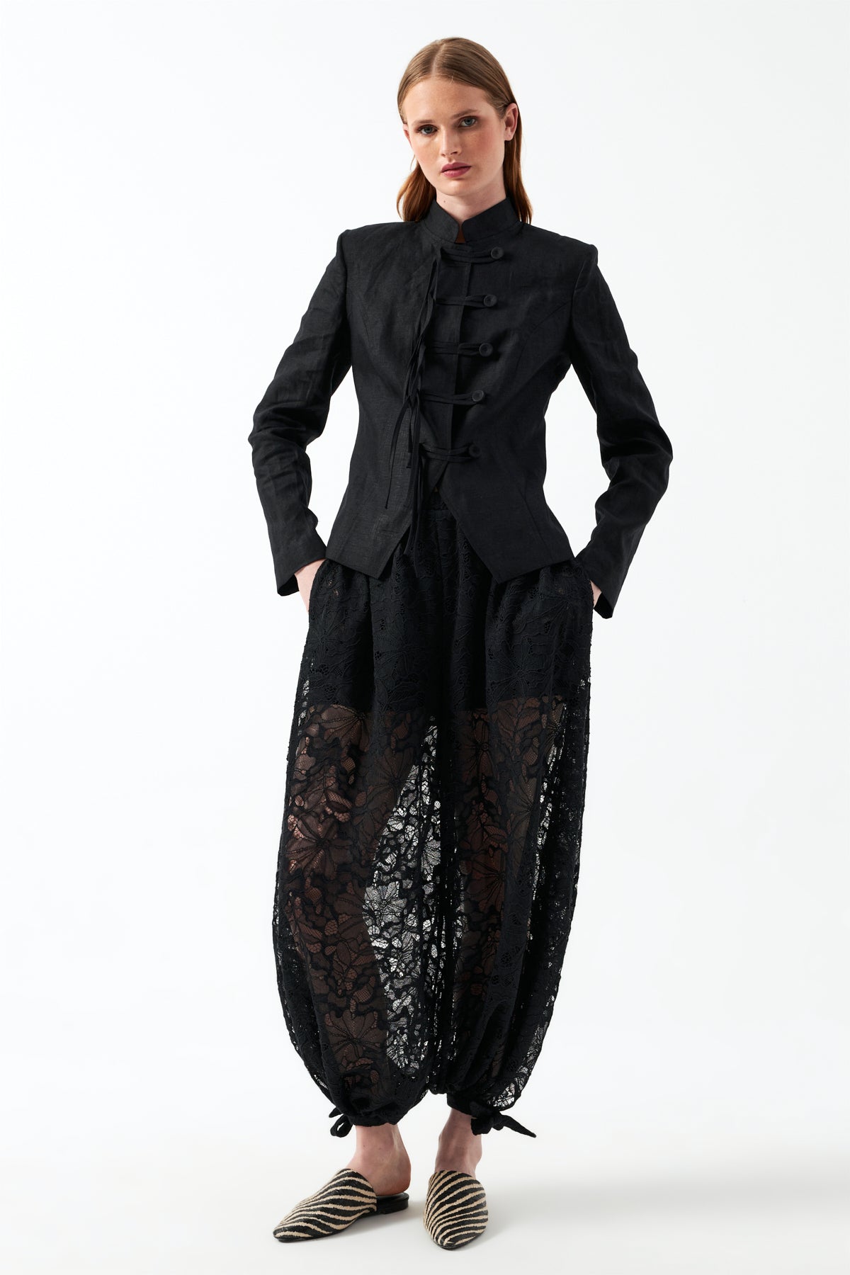 1YA2PN0111 - 368 PANTOLON SİYAH