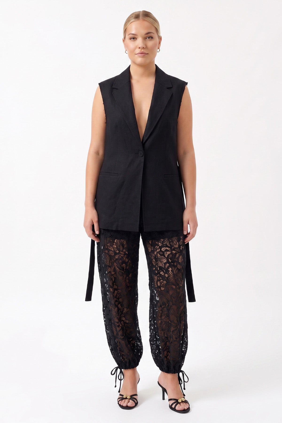 1YA2PN0111 - 368 PANTOLON SİYAH