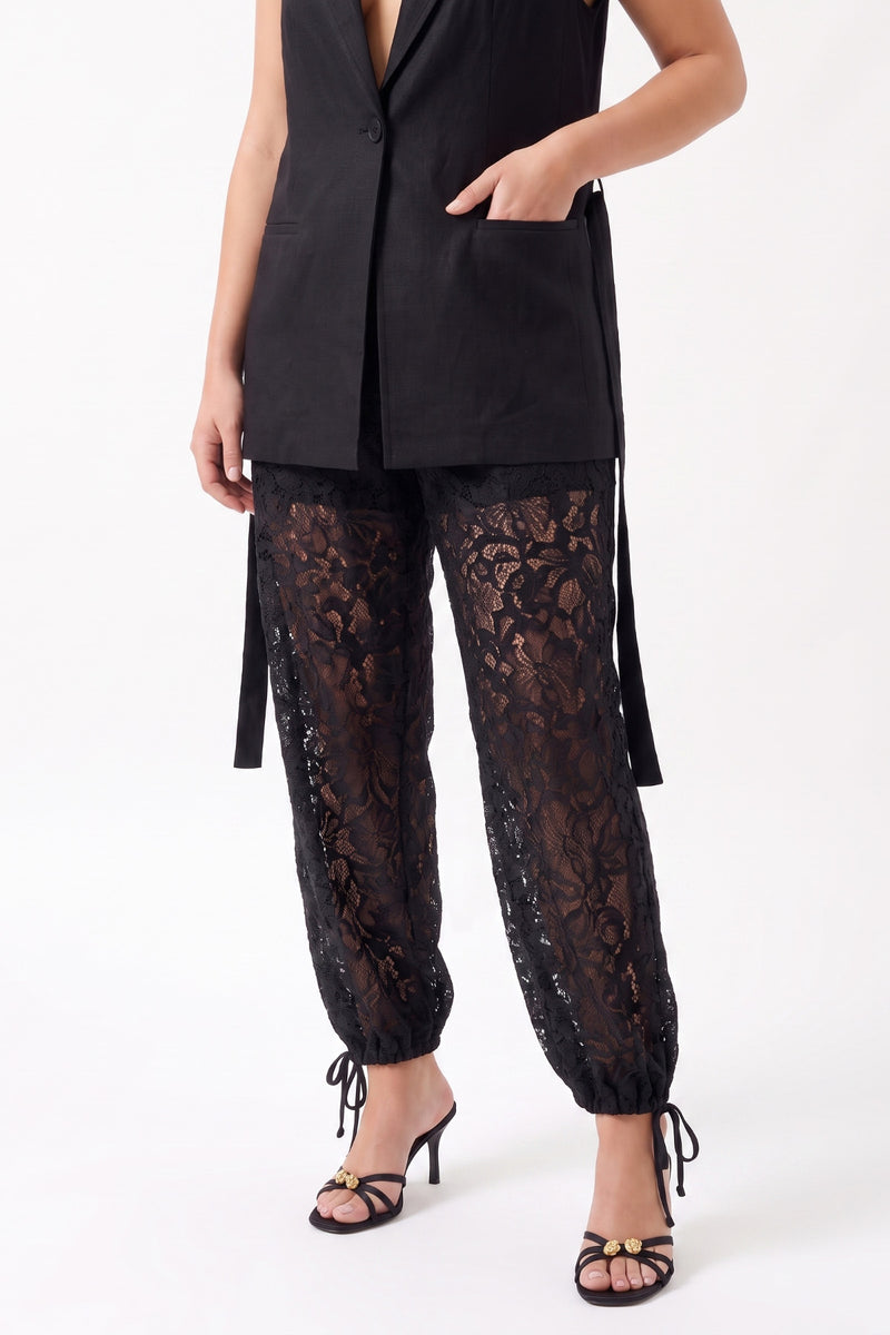 1YA2PN0111 - 368 PANTOLON SİYAH