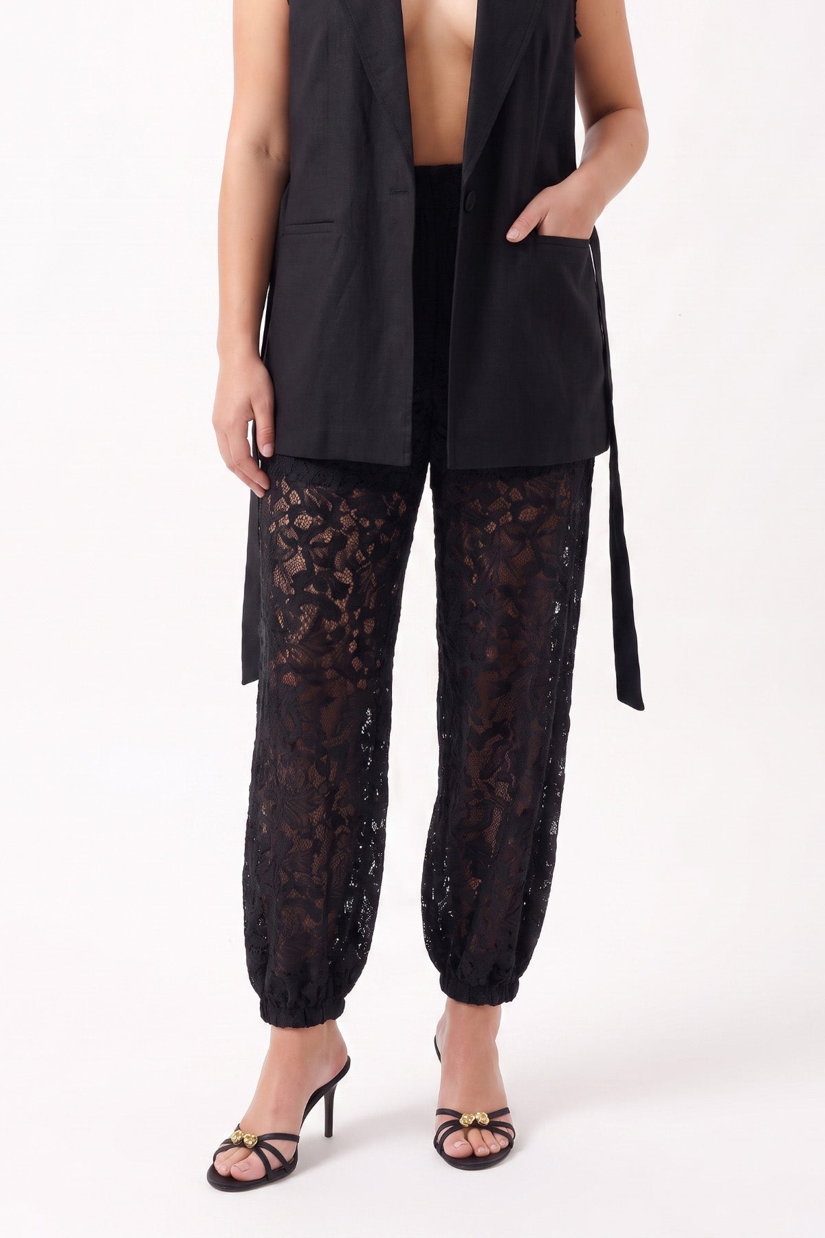 1YA2PN0111 - 368 PANTOLON SİYAH