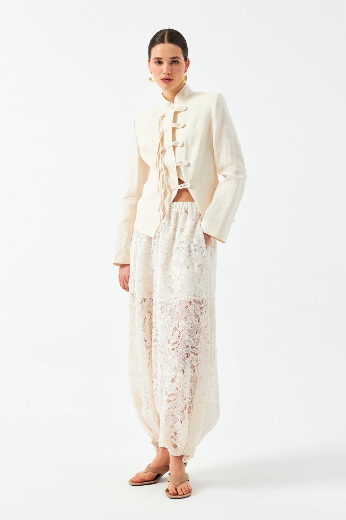 1YA2PN0111 - 368 PANTOLON VANİLYA