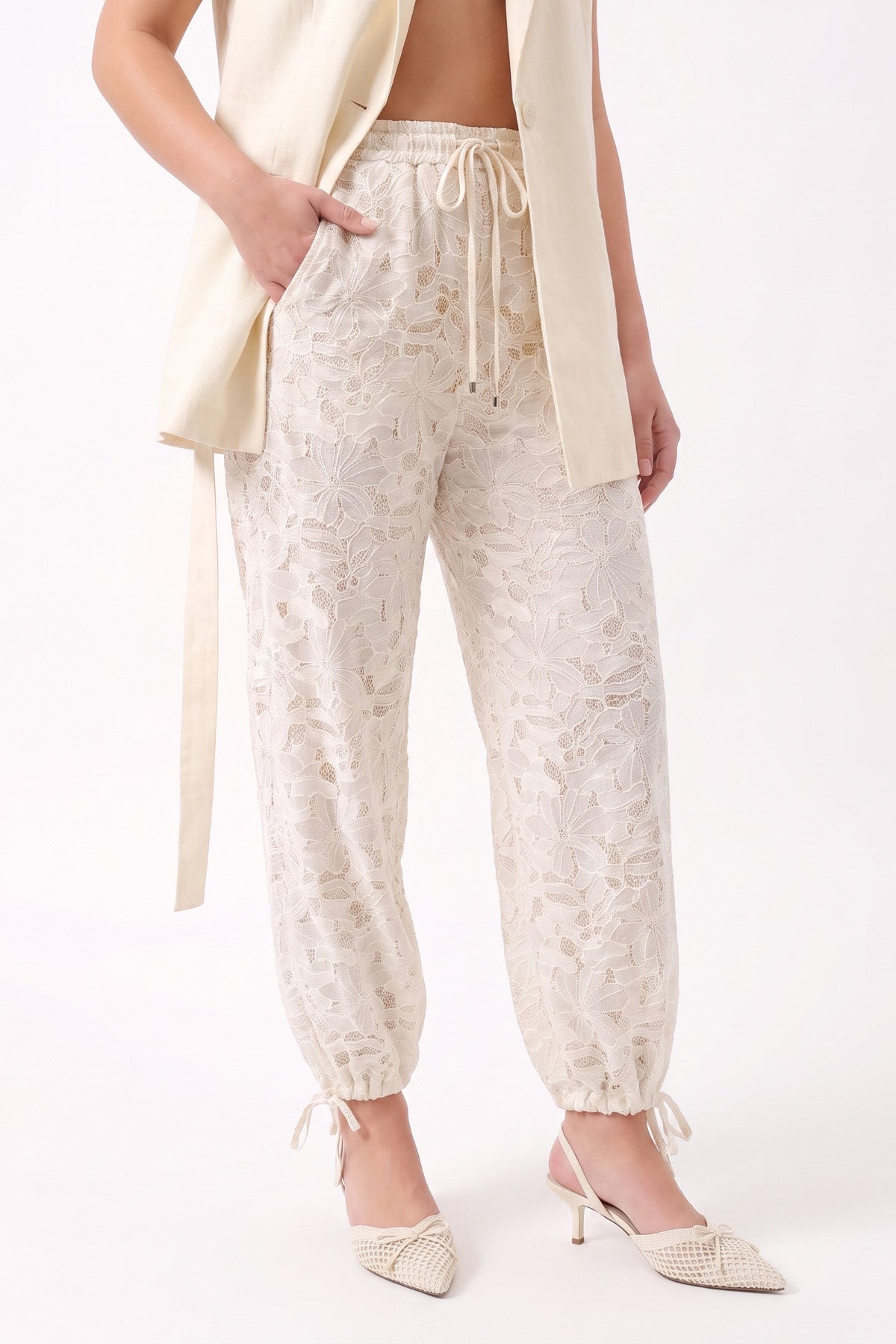 1YA2PN0111 - 368 PANTOLON VANİLYA