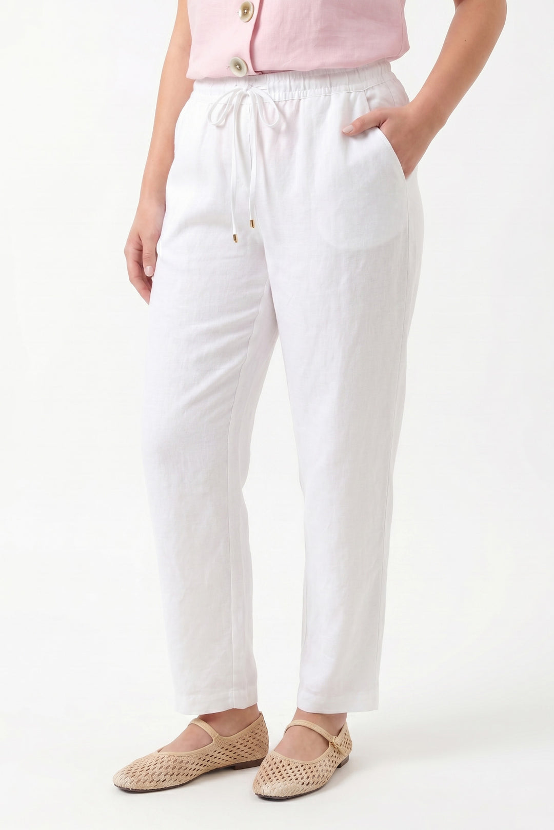 1YA2PN0126 - 305 PANTOLON BEYAZ