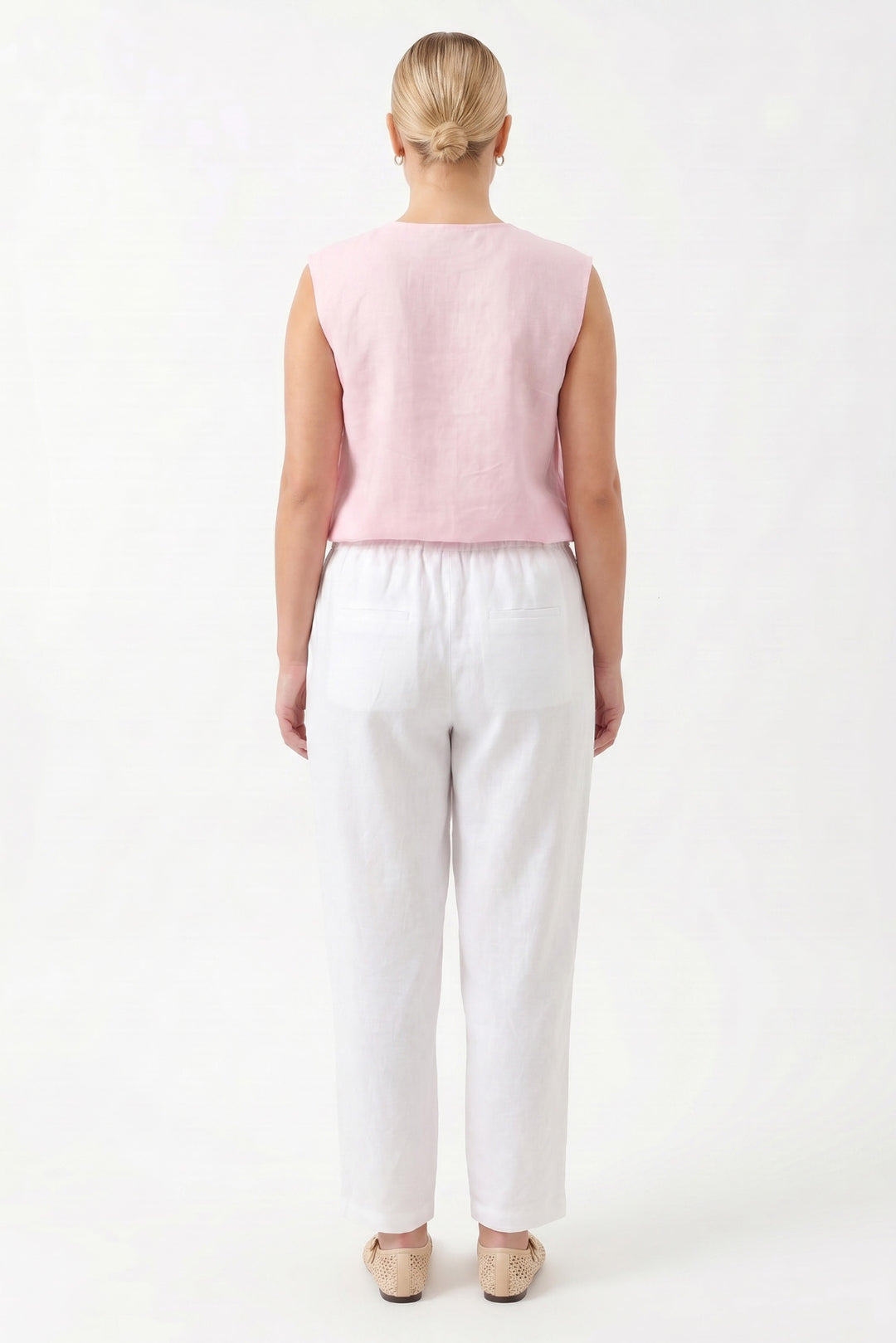 1YA2PN0126 - 305 PANTOLON BEYAZ
