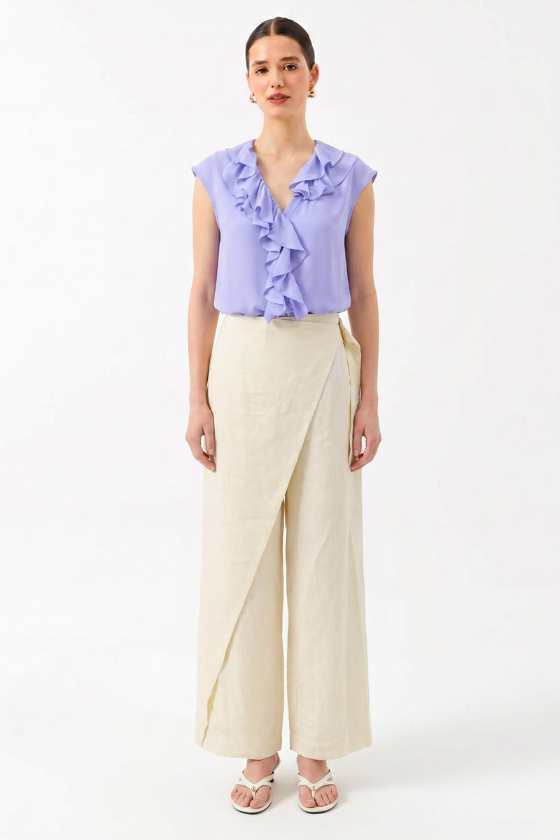 1YA2PN0132 - 305 PANTOLON VANİLYA