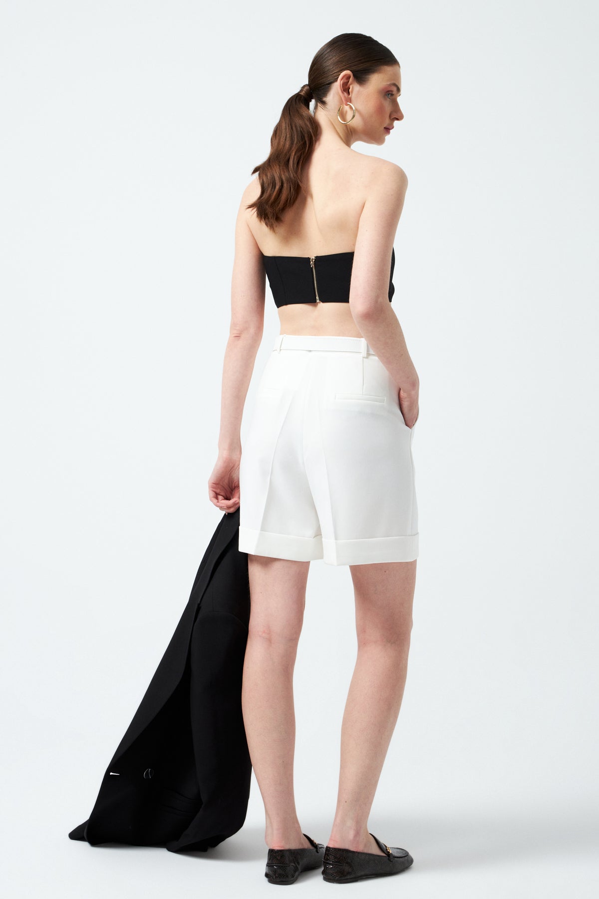 1YA2SR0002 - 318 ŞORT EKRU