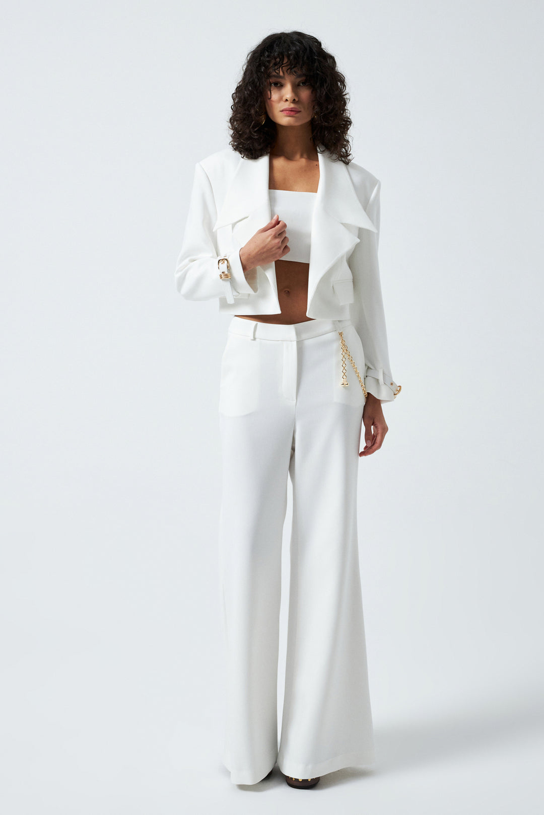 1YA2TA0056 - 318 PANTOLONLU TAKIM EKRU