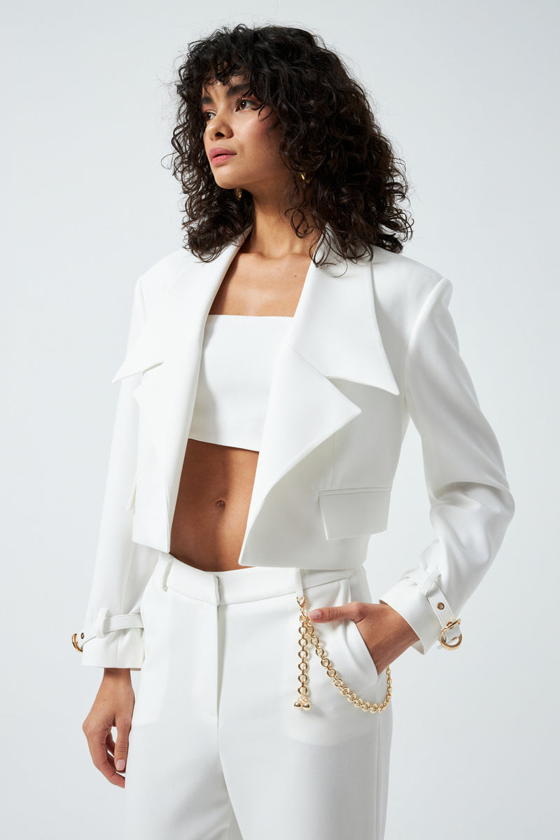 1YA2TA0056 - 318 PANTOLONLU TAKIM EKRU