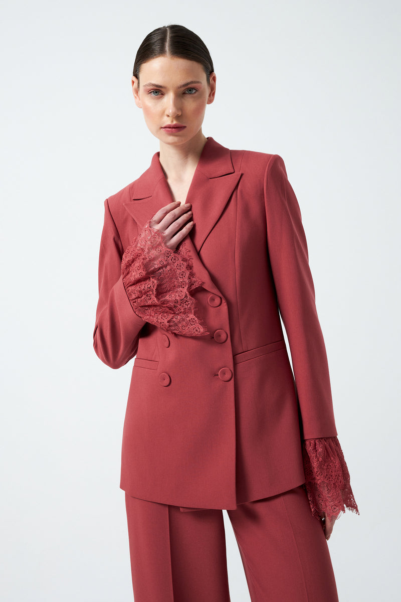 1YA2TA0057 - 318 PANTOLONLU TAKIM GÜL KURUSU