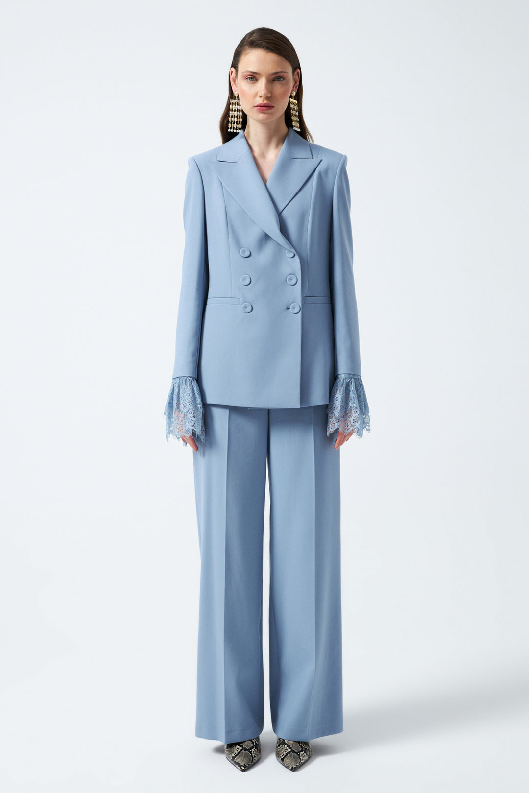 1YA2TA0057 - 318 PANTOLONLU TAKIM MAVİ