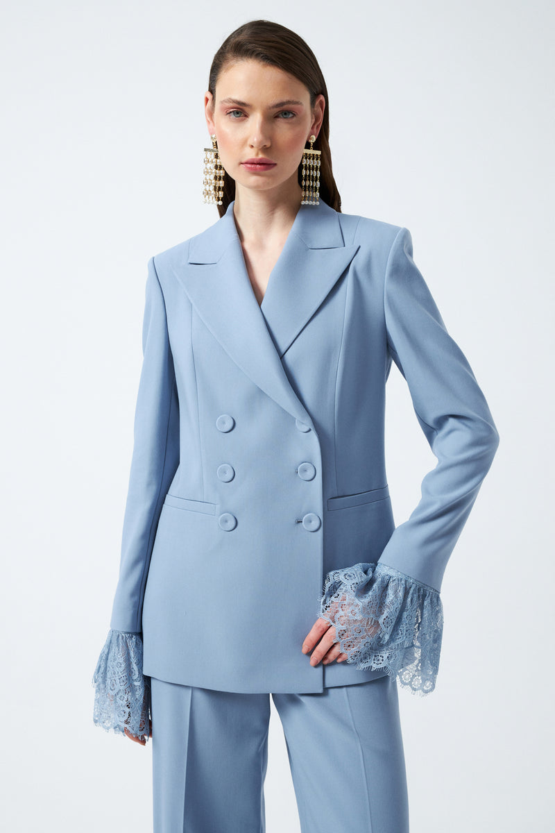 1YA2TA0057 - 318 PANTOLONLU TAKIM MAVİ