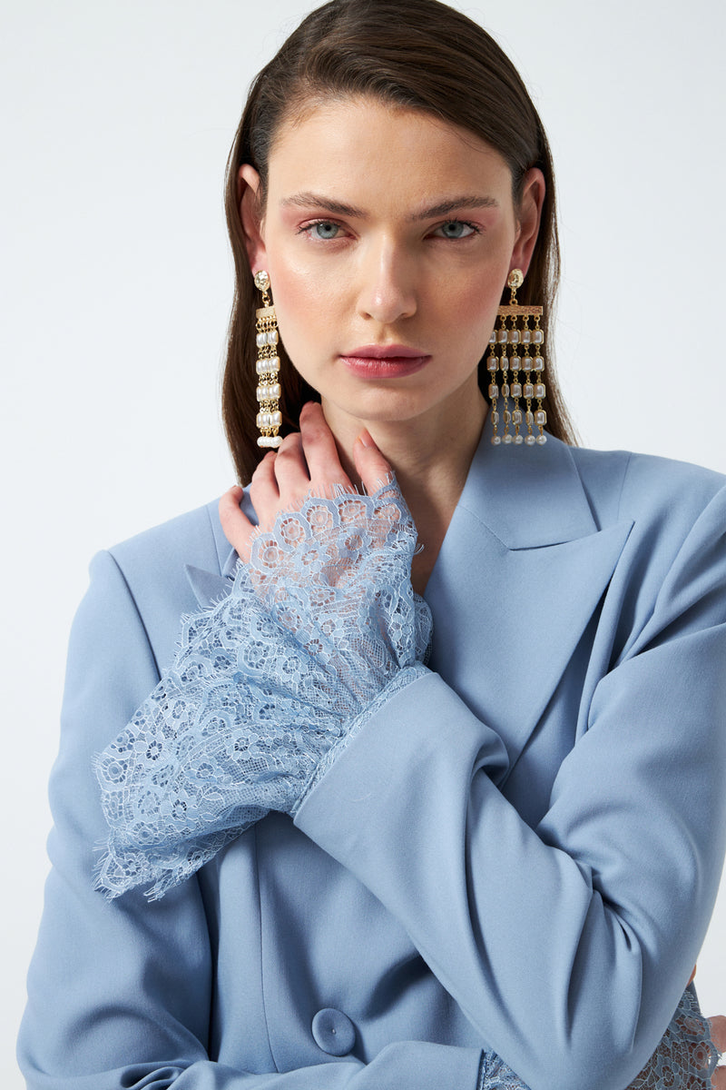 1YA2TA0057 - 318 PANTOLONLU TAKIM MAVİ