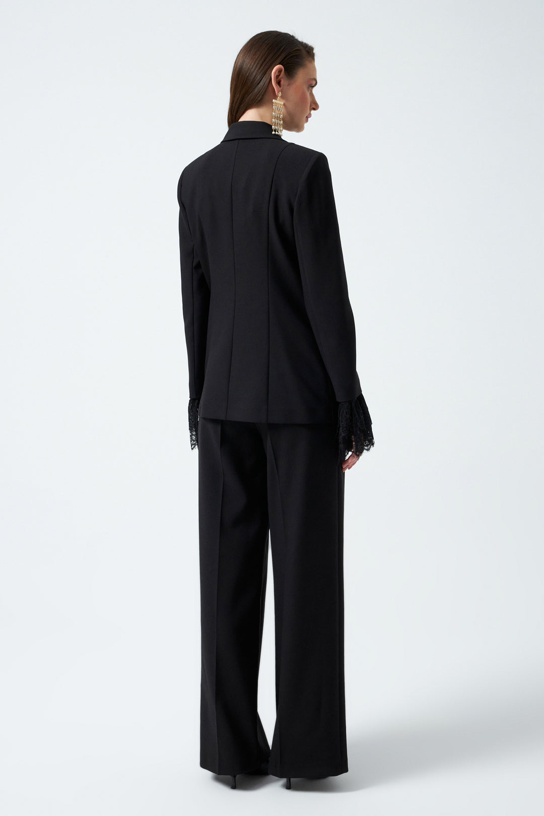 1YA2TA0057 - 318 PANTOLONLU TAKIM SİYAH