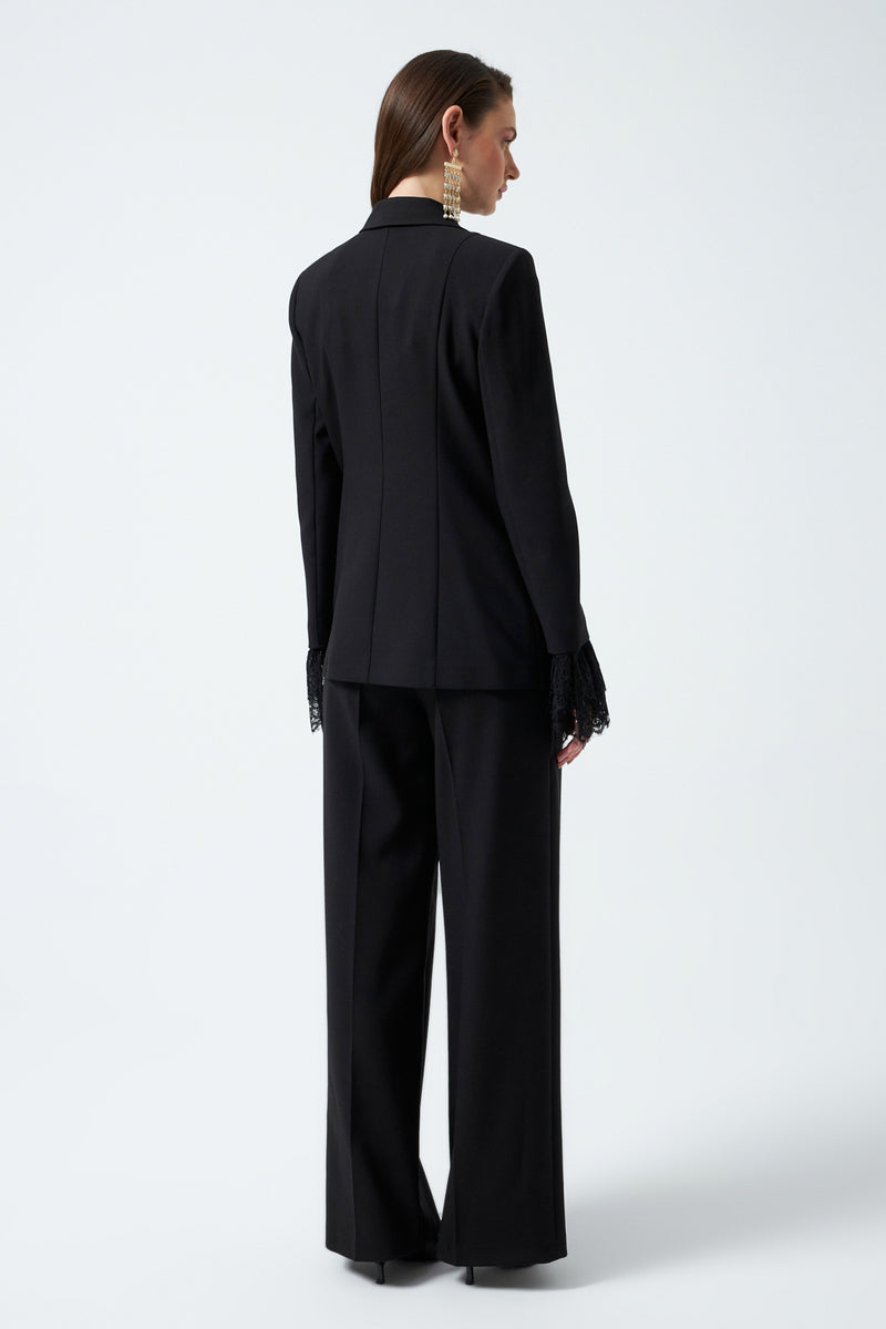 1YA2TA0057 - 318 PANTOLONLU TAKIM SİYAH