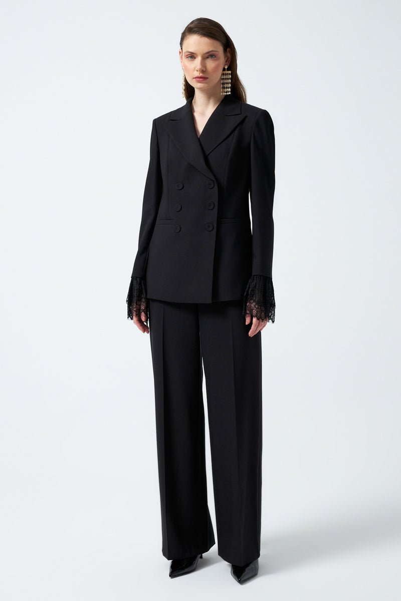 1YA2TA0057 - 318 PANTOLONLU TAKIM SİYAH