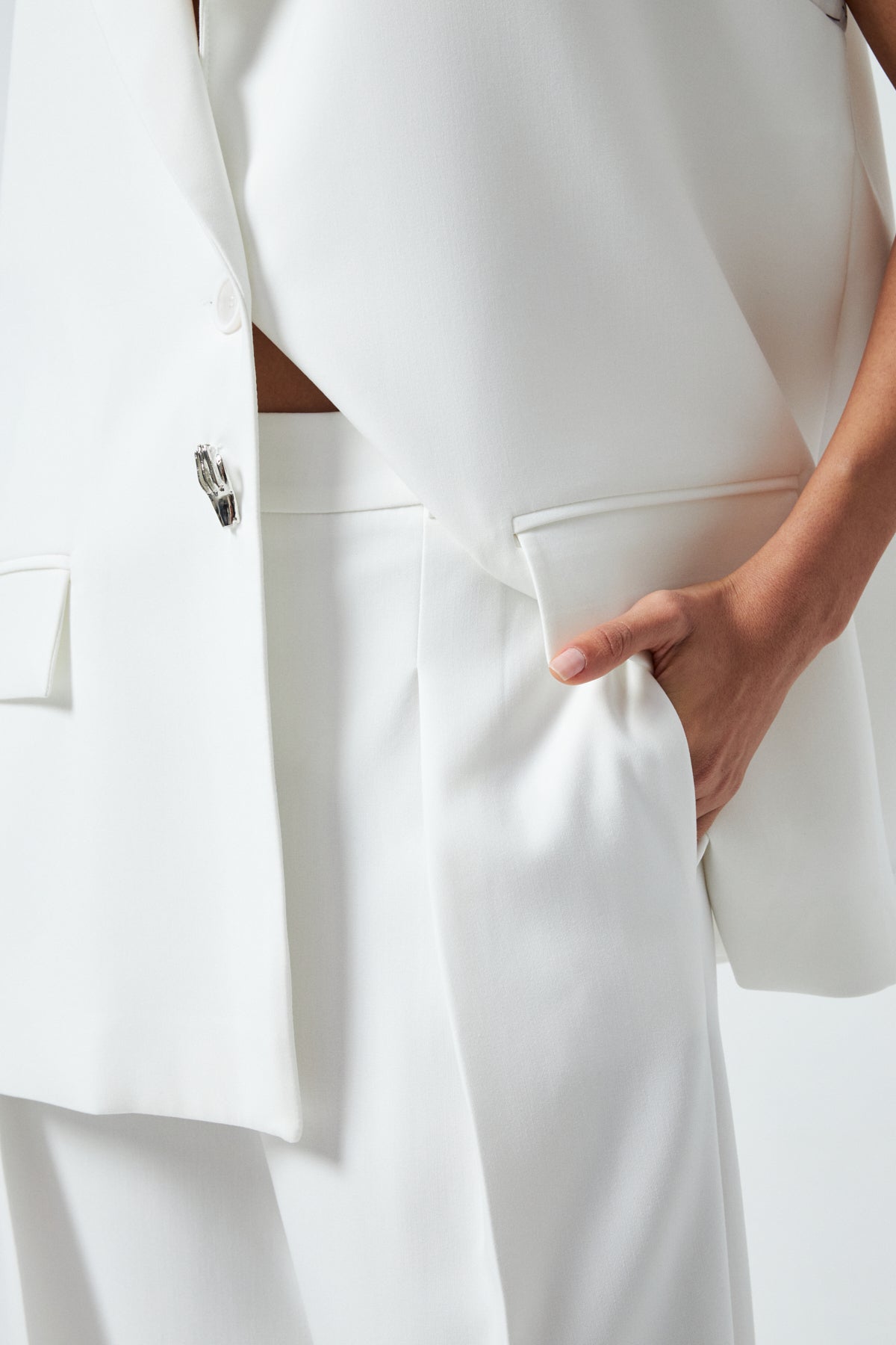 1YA2TA0060 - 318 YELEKLİ TAKIM EKRU