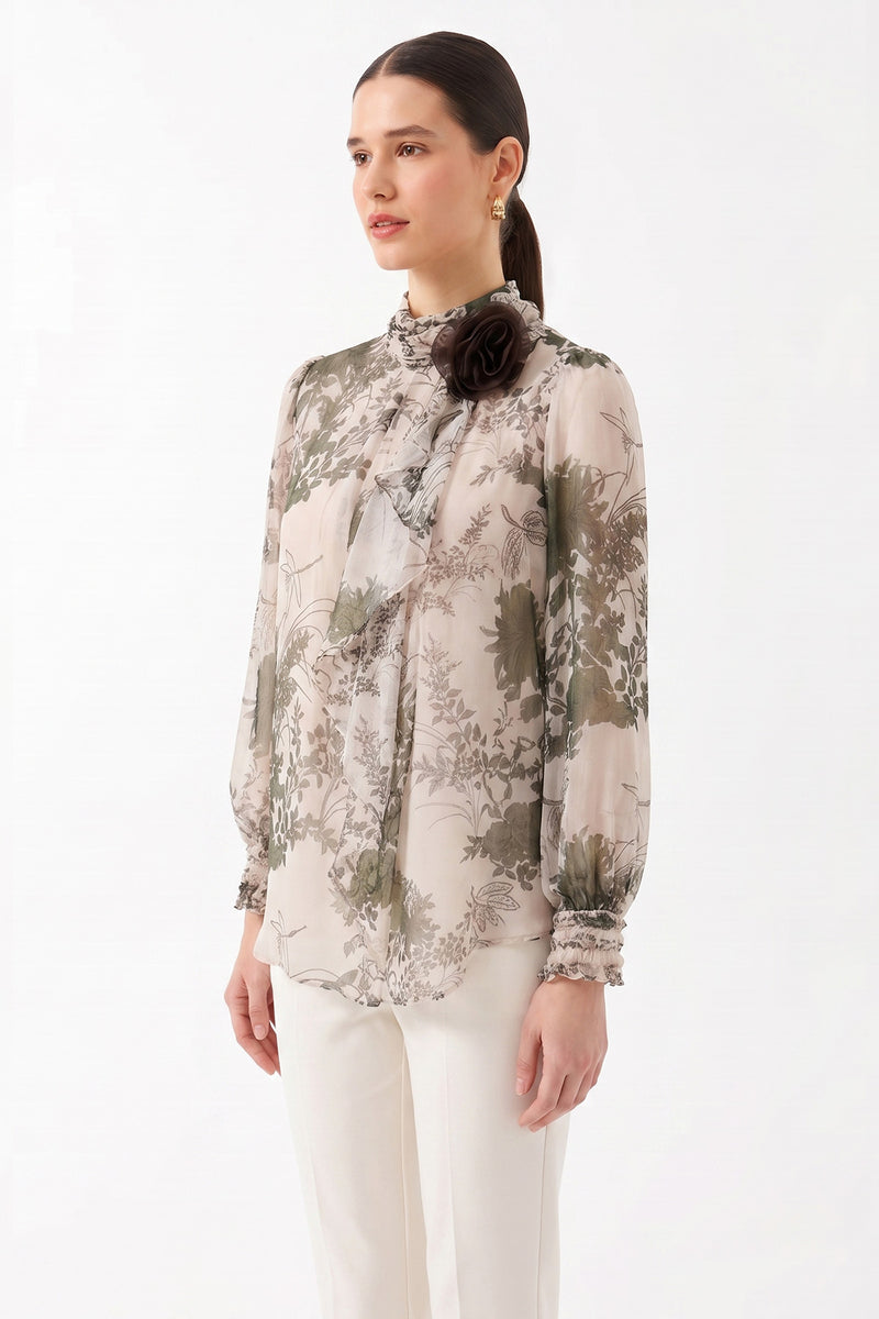 1YY1BL0104 - 463 BLUZ OLIVE