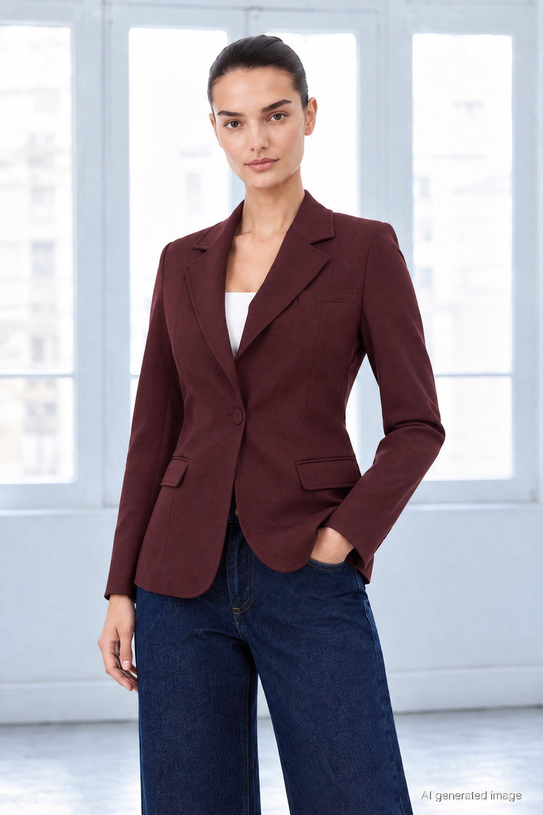 1YY1CK0119 - 473 CEKET BORDO