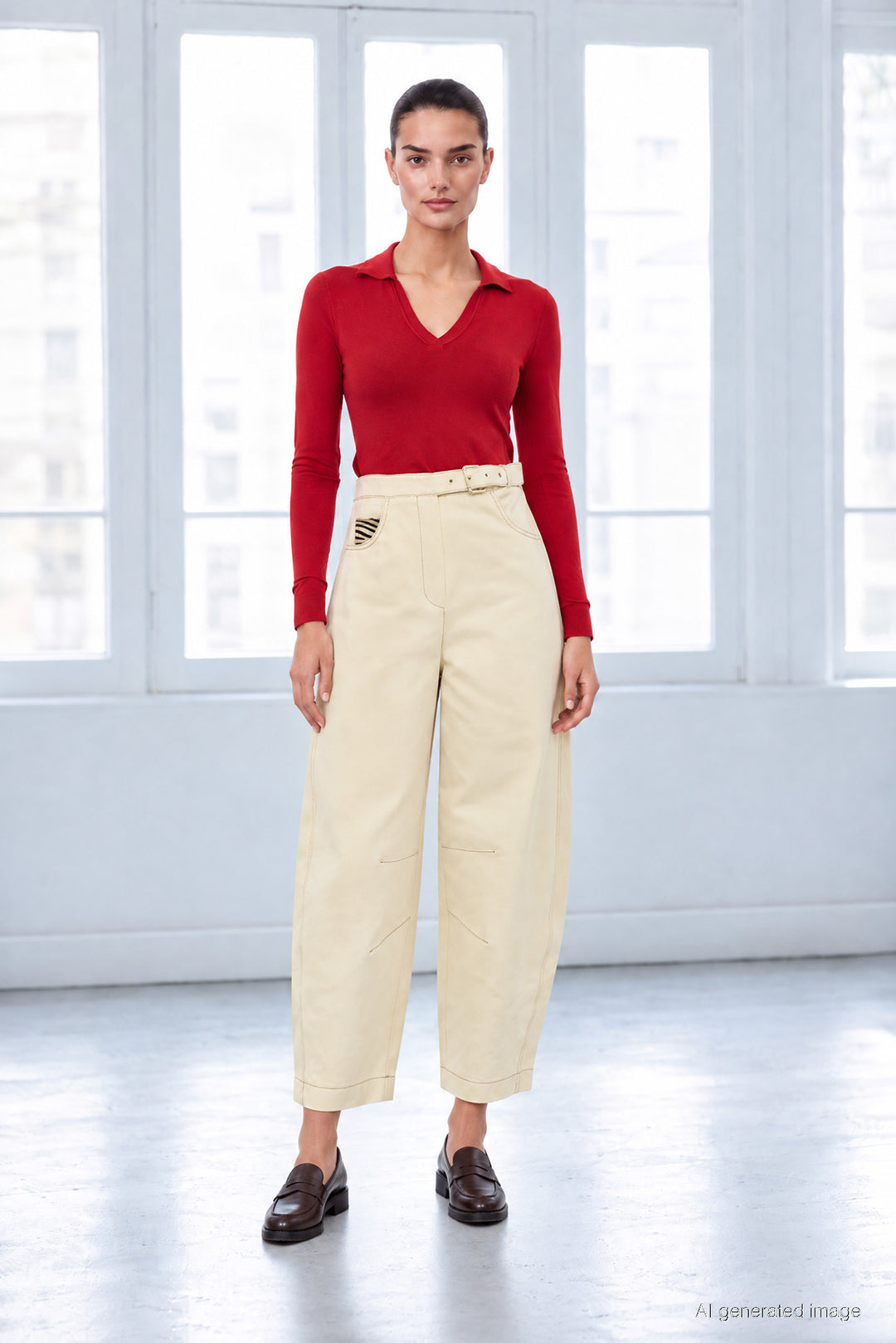 1YY1PN0141 - 17 PANTOLON VANİLYA