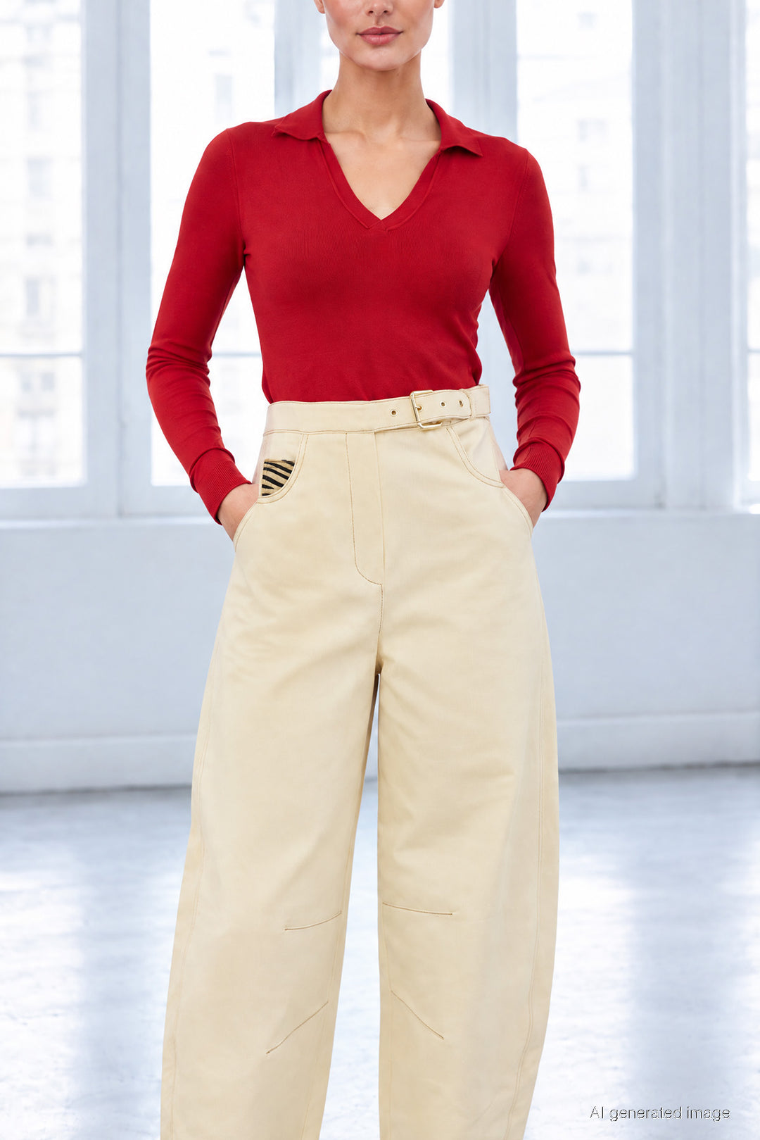 1YY1PN0141 - 17 PANTOLON VANİLYA