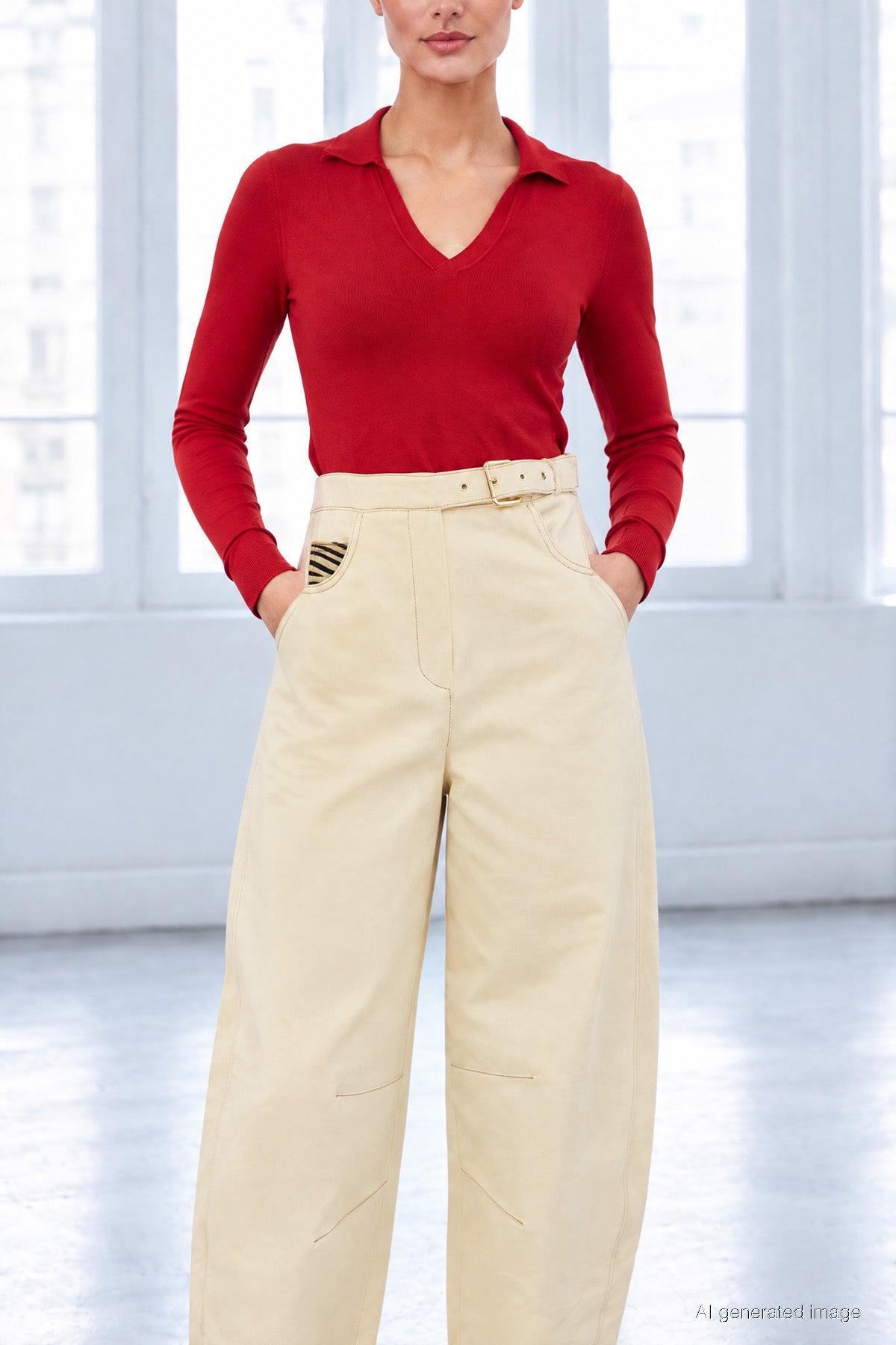1YY1PN0141 - 17 PANTOLON VANİLYA