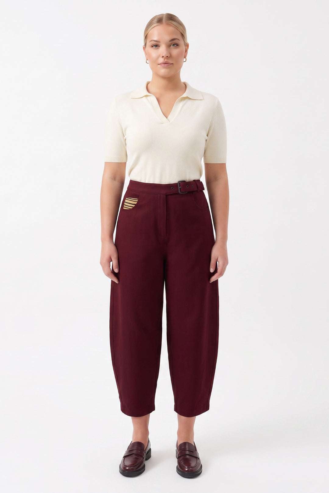 1YY1PN0152 - 17 PANTOLON BORDO