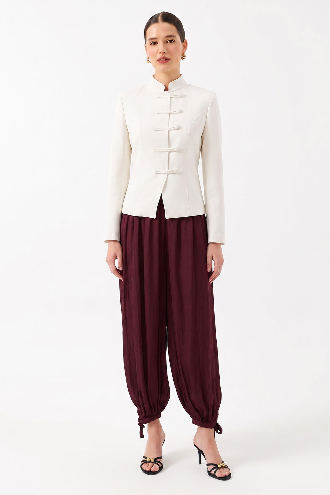 1YY1PN0154 - 321 PANTOLON BORDO