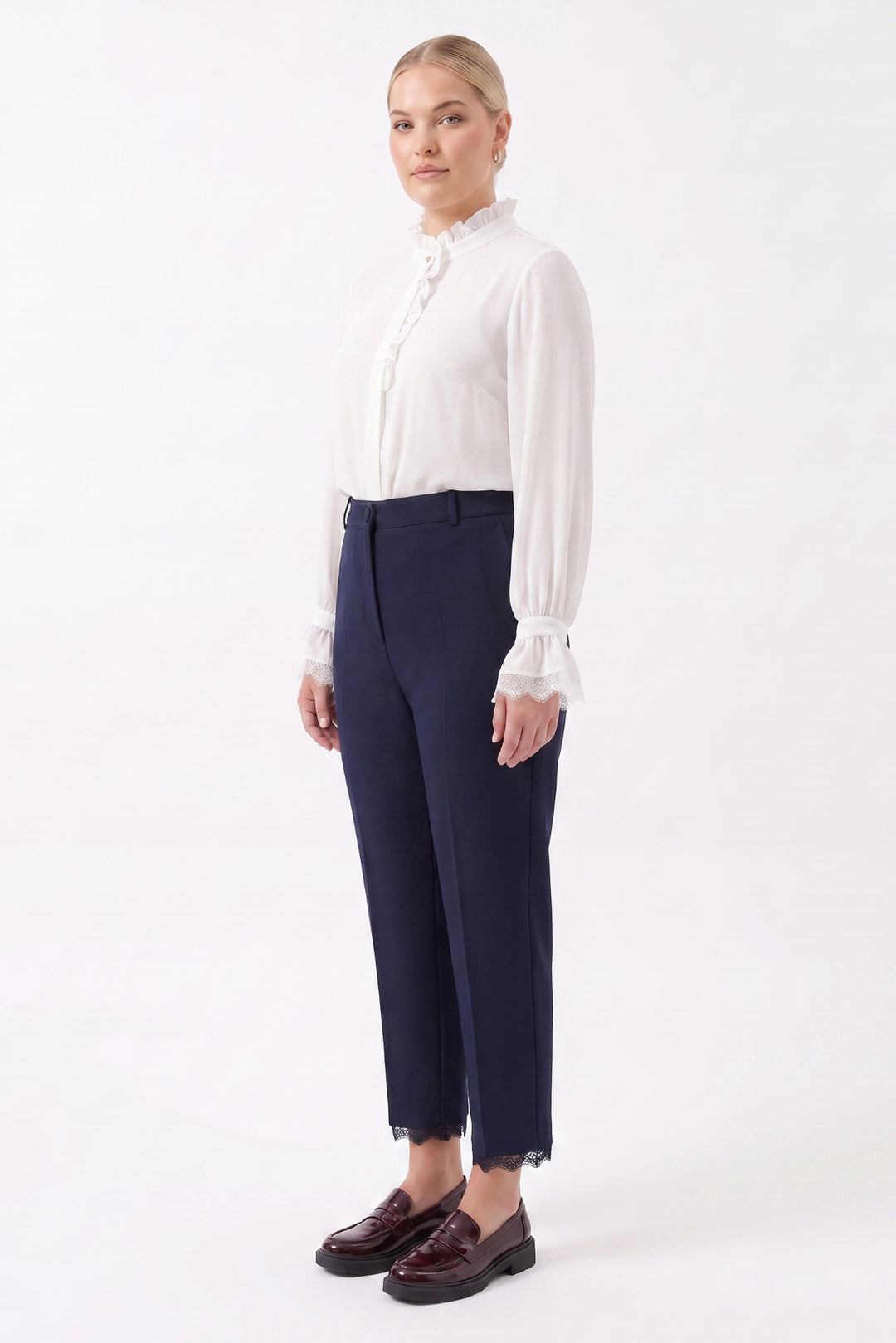 1YY1PN0155 - 435 PANTOLON LACİVERT