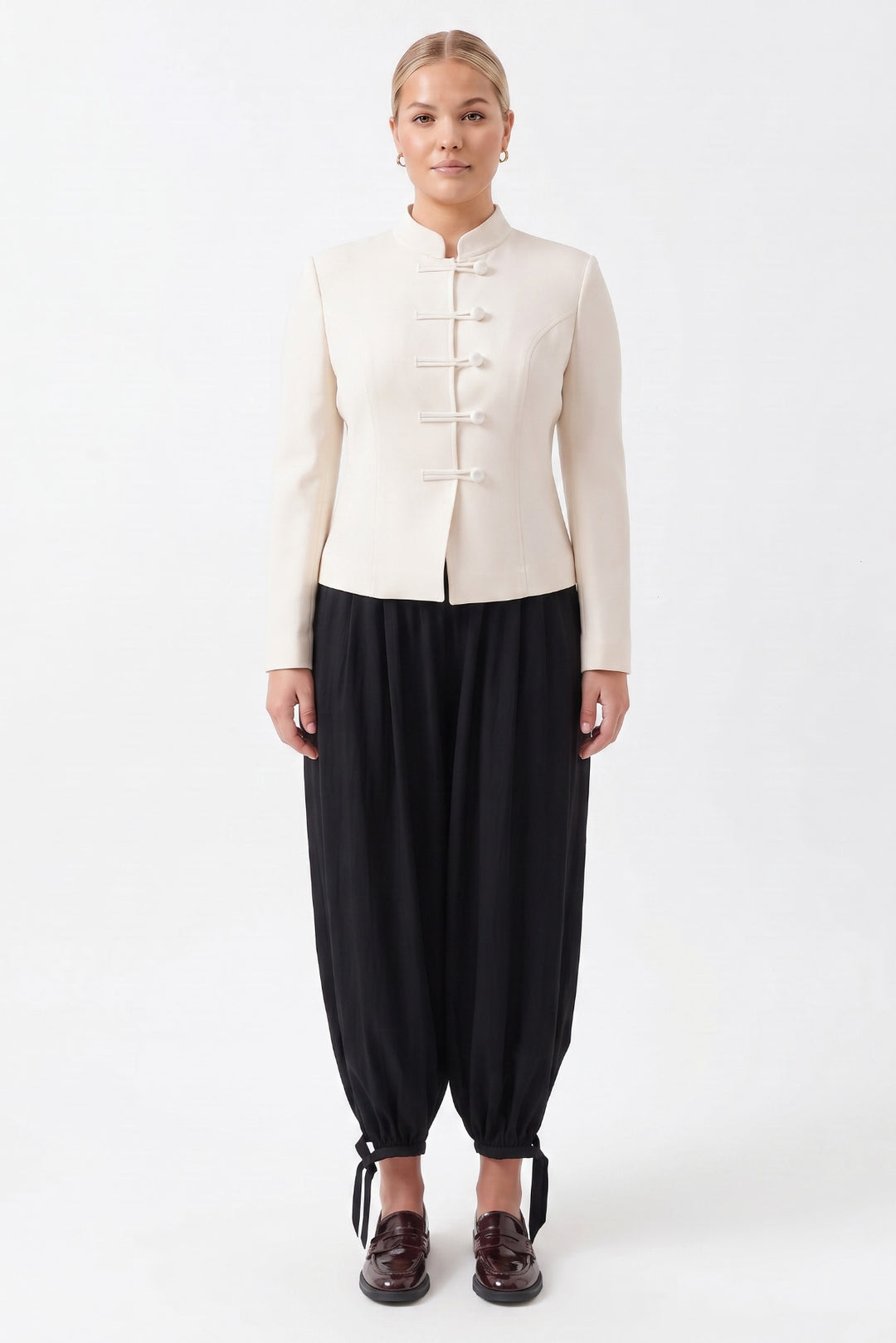 1YY1PN01556 - 321 PANTOLON SİYAH