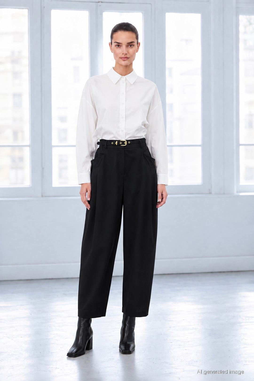1YY1PN0158 - 436 PANTOLON SİYAH