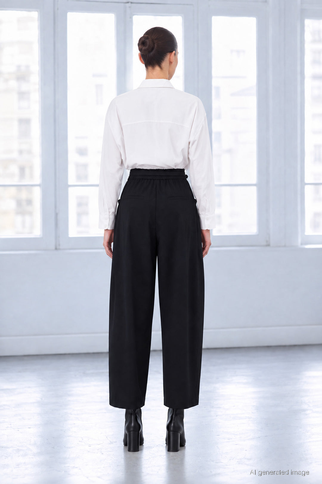 1YY1PN0158 - 436 PANTOLON SİYAH