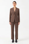 1YY1TA0115 - 435 PANTOLONLU TAKIM KAHVERENGİ